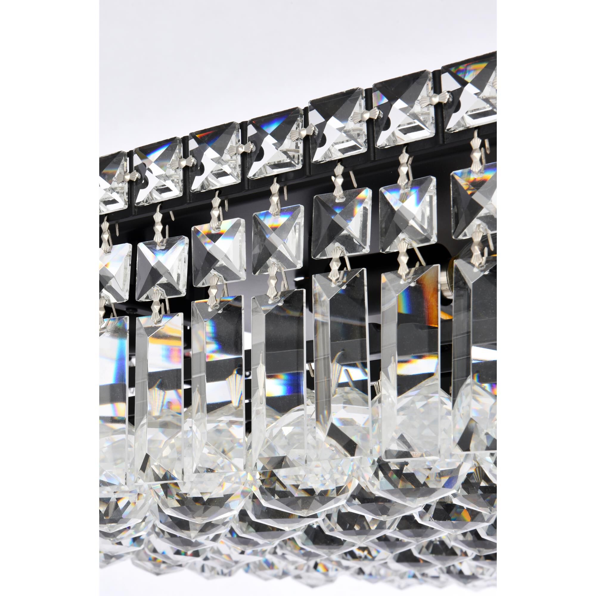 Maxime 24 Inch 13 Light Flush Mount by Elegant Lighting