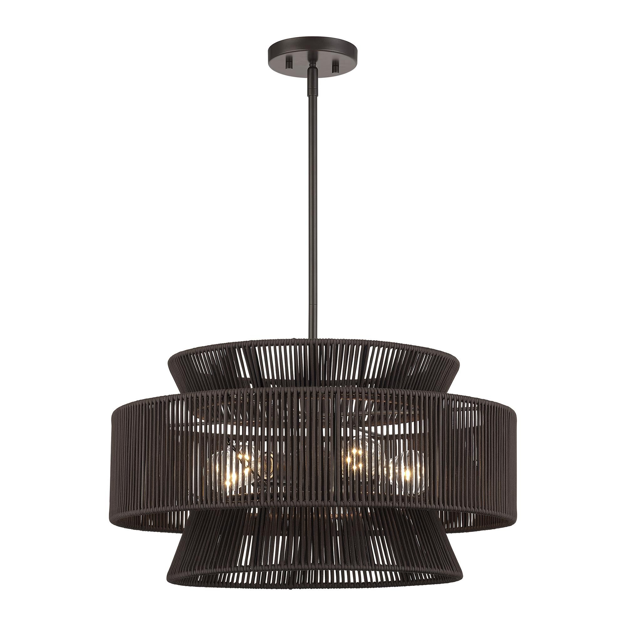 Florell 22 Inch Large Pendant by Livex Lighting