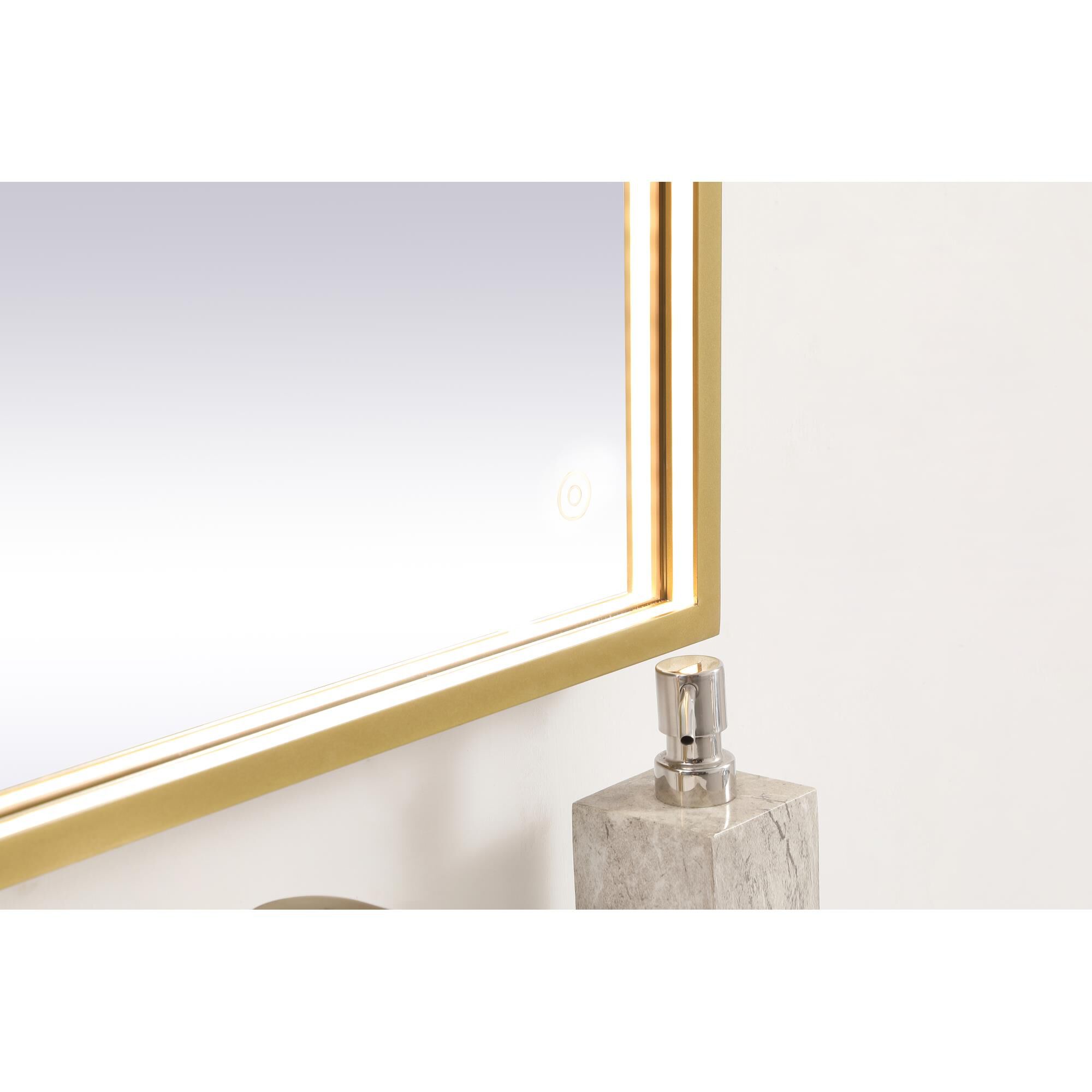 Pier LED Lighted Mirror by Elegant Decor