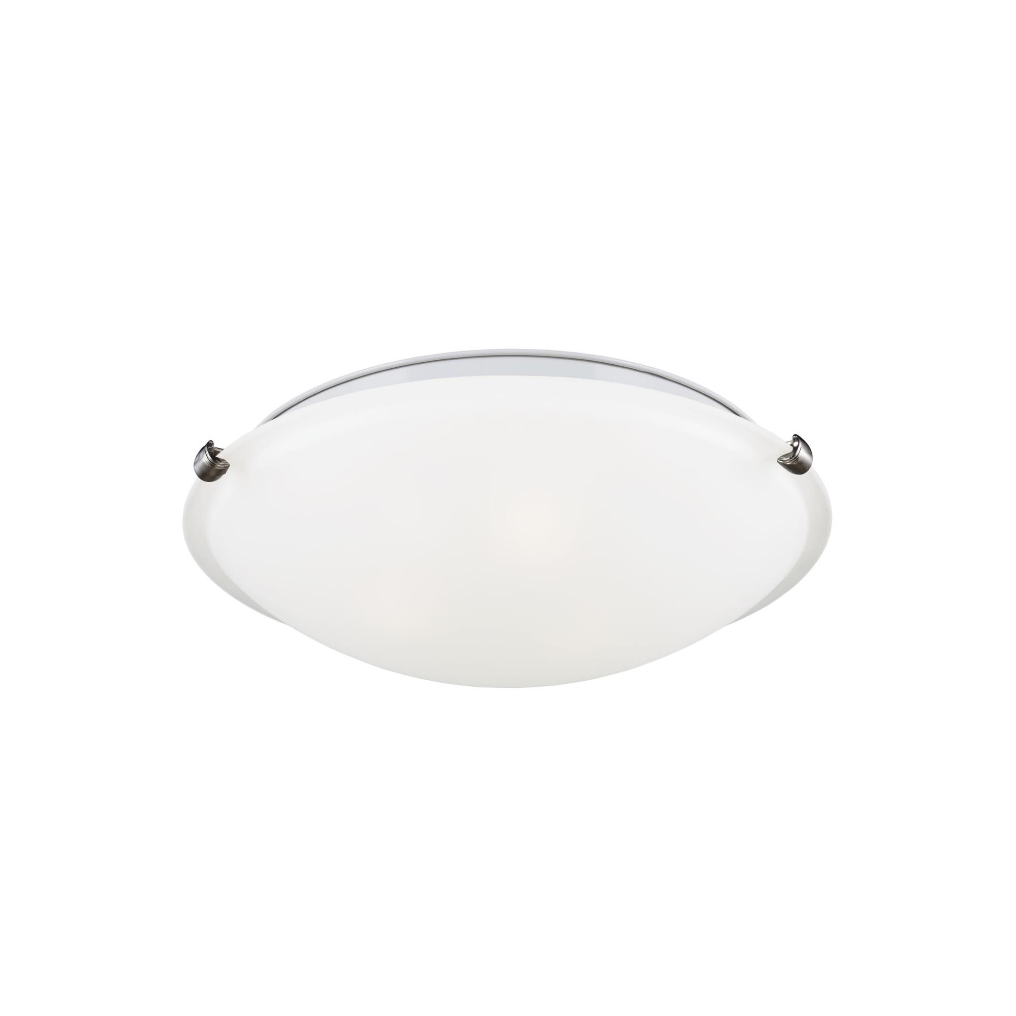 Clip Ceiling Flush Mount 16 Inch 3 Light LED Flush Mount by Generation Lighting