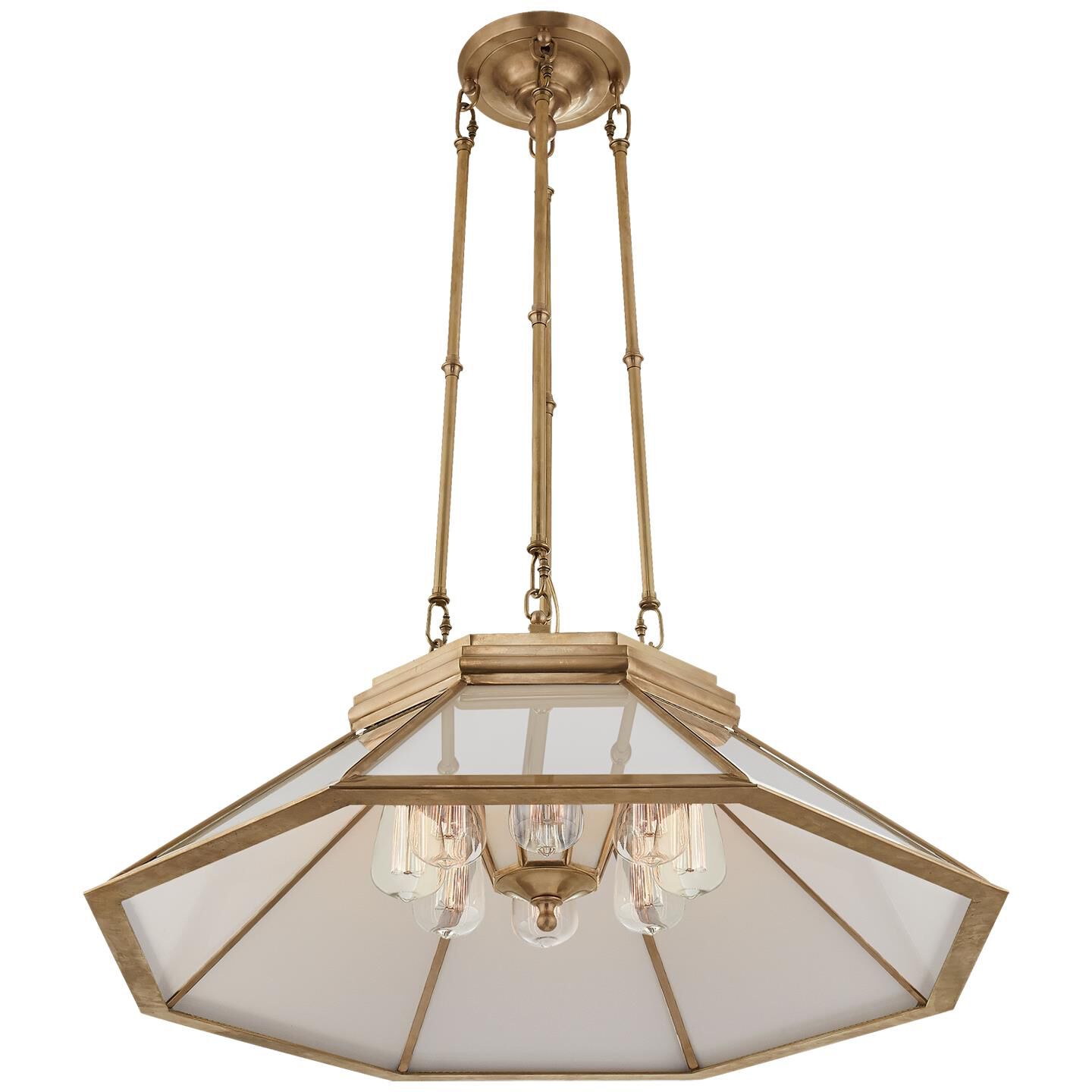 Ralph Lauren Rivington 31 Inch 8 Light Chandelier by Ralph Lauren