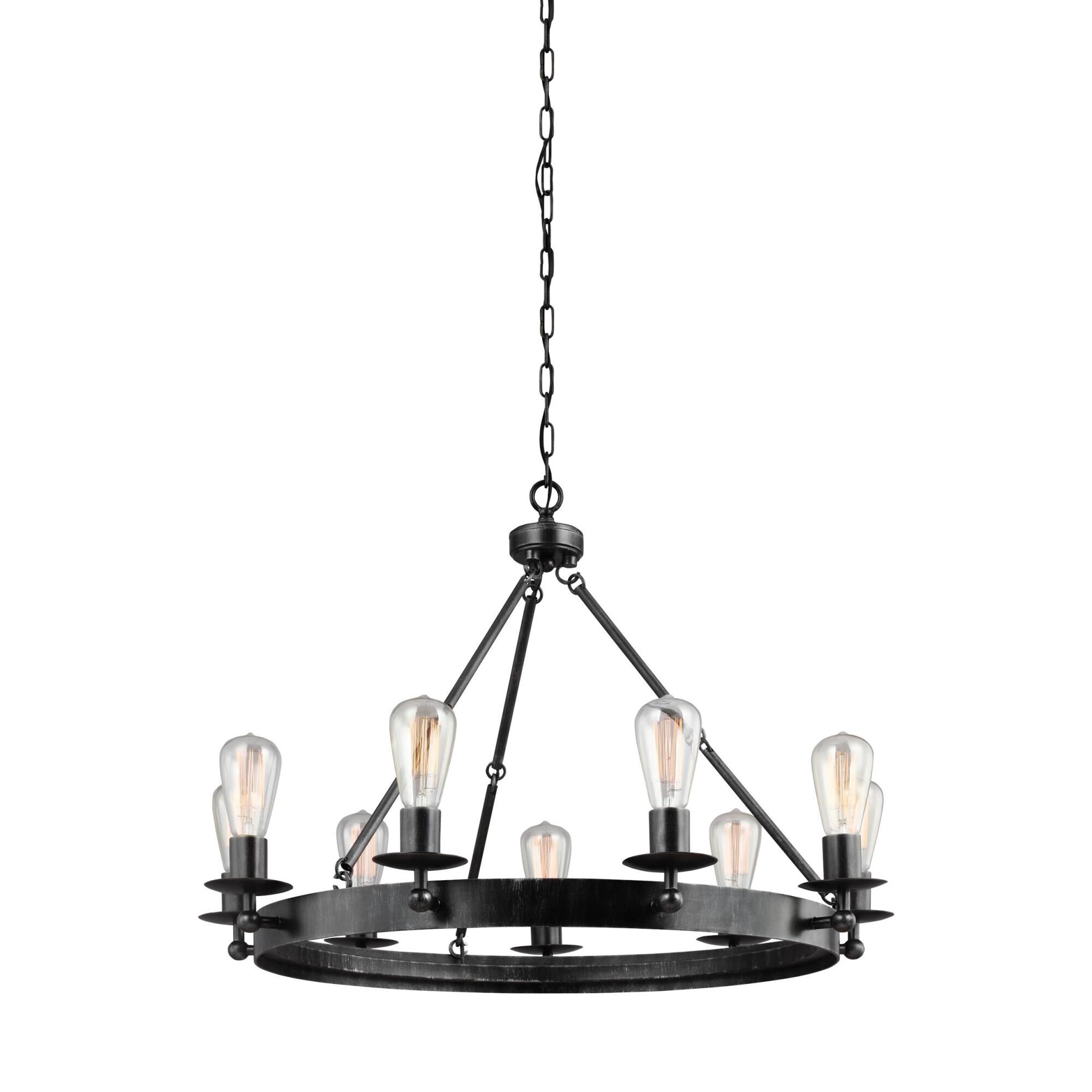 Ravenwood Manor 31 Inch 9 Light Chandelier by Generation Lighting
