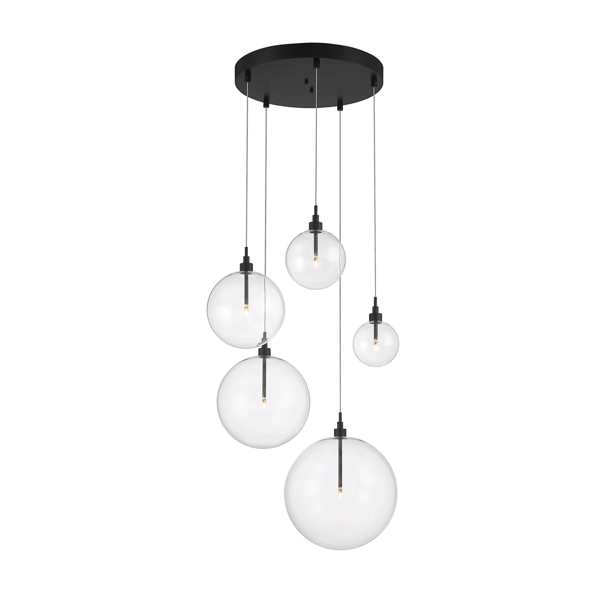 Shown in Oil Rubbed Bronze finish and Clear glass