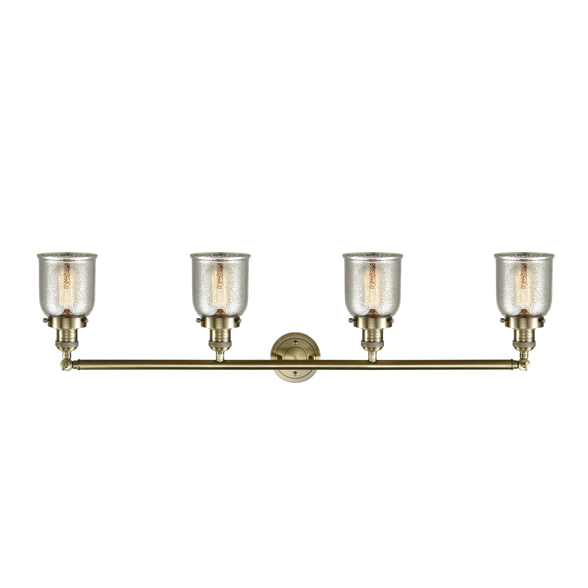 Bruno Marashlian Small Bell 42 Inch 4 Light Bath Vanity Light by Innovations Lighting