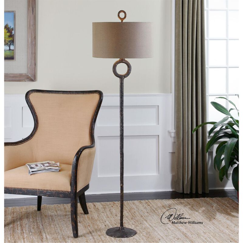 Ferro 66 Inch Floor Lamp by Uttermost