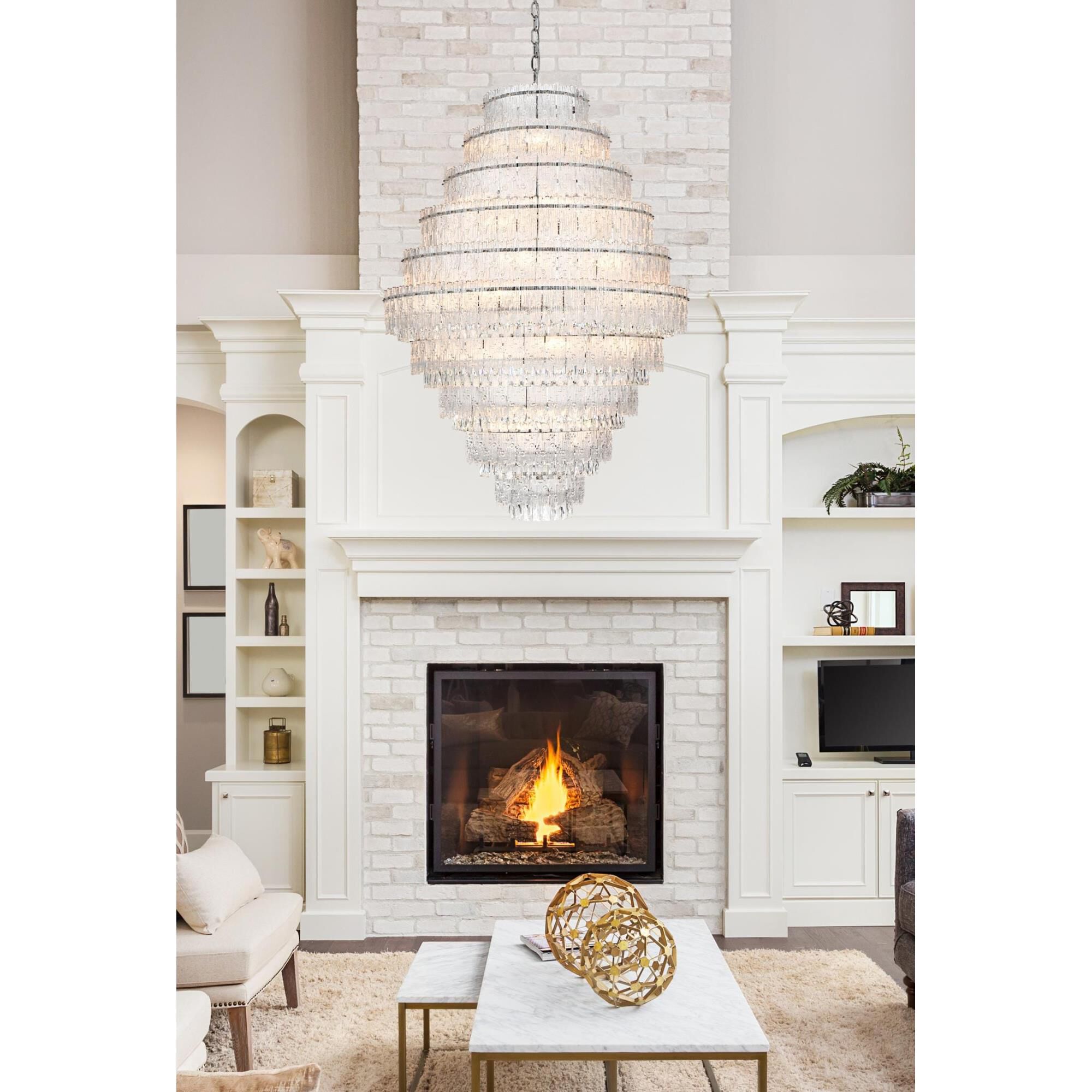Emilia 42 Inch Chandelier by Elegant Lighting