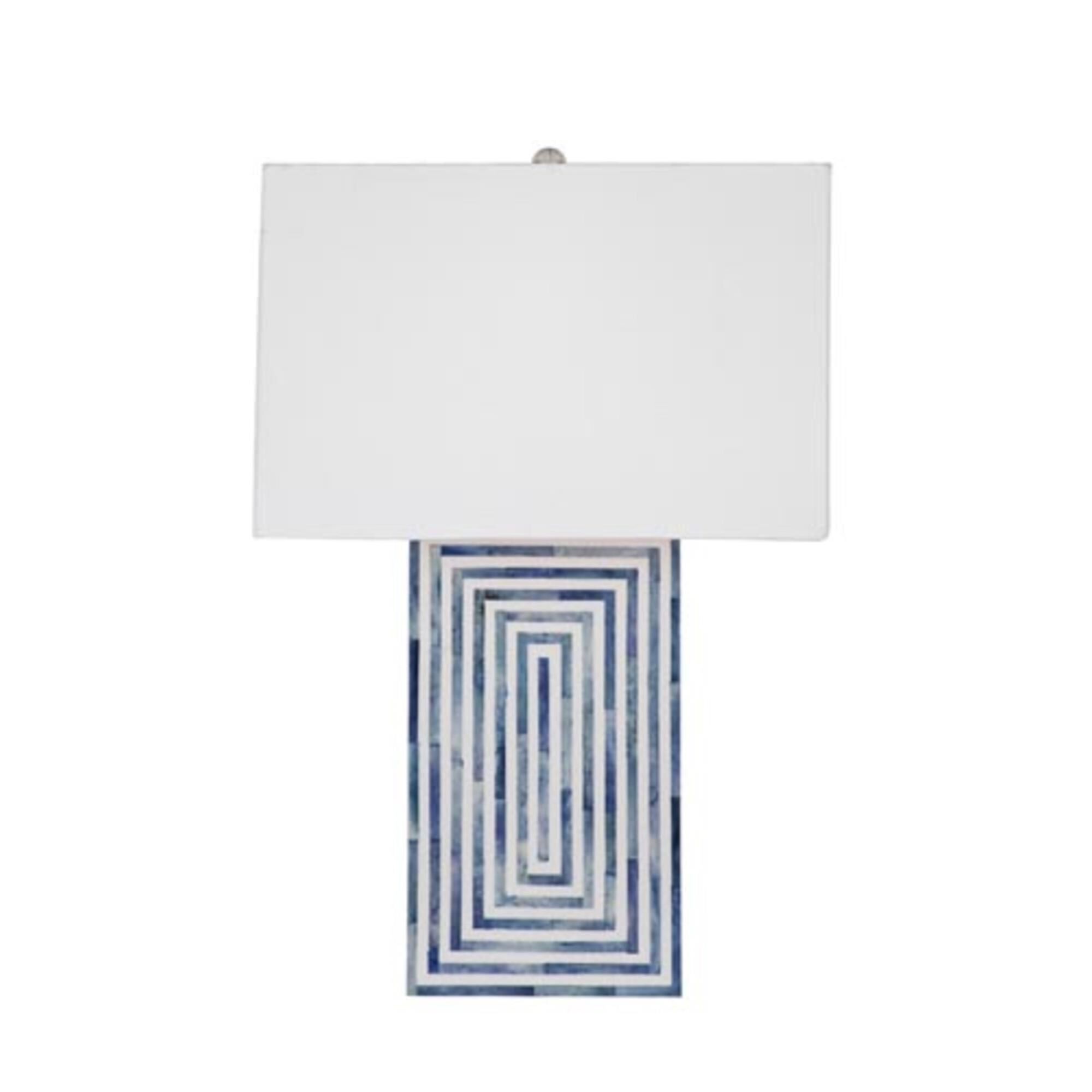 Moray 24 Inch Table Lamp by Bassett Mirror Company