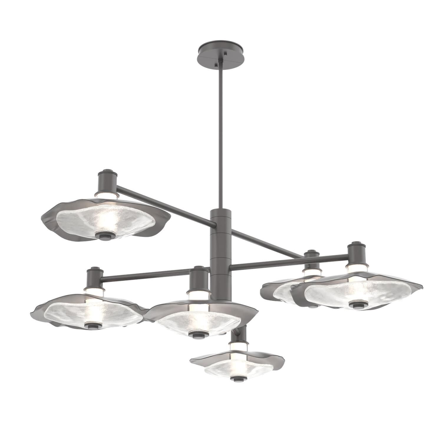 Shown in Graphite finish and Clear Granite accent