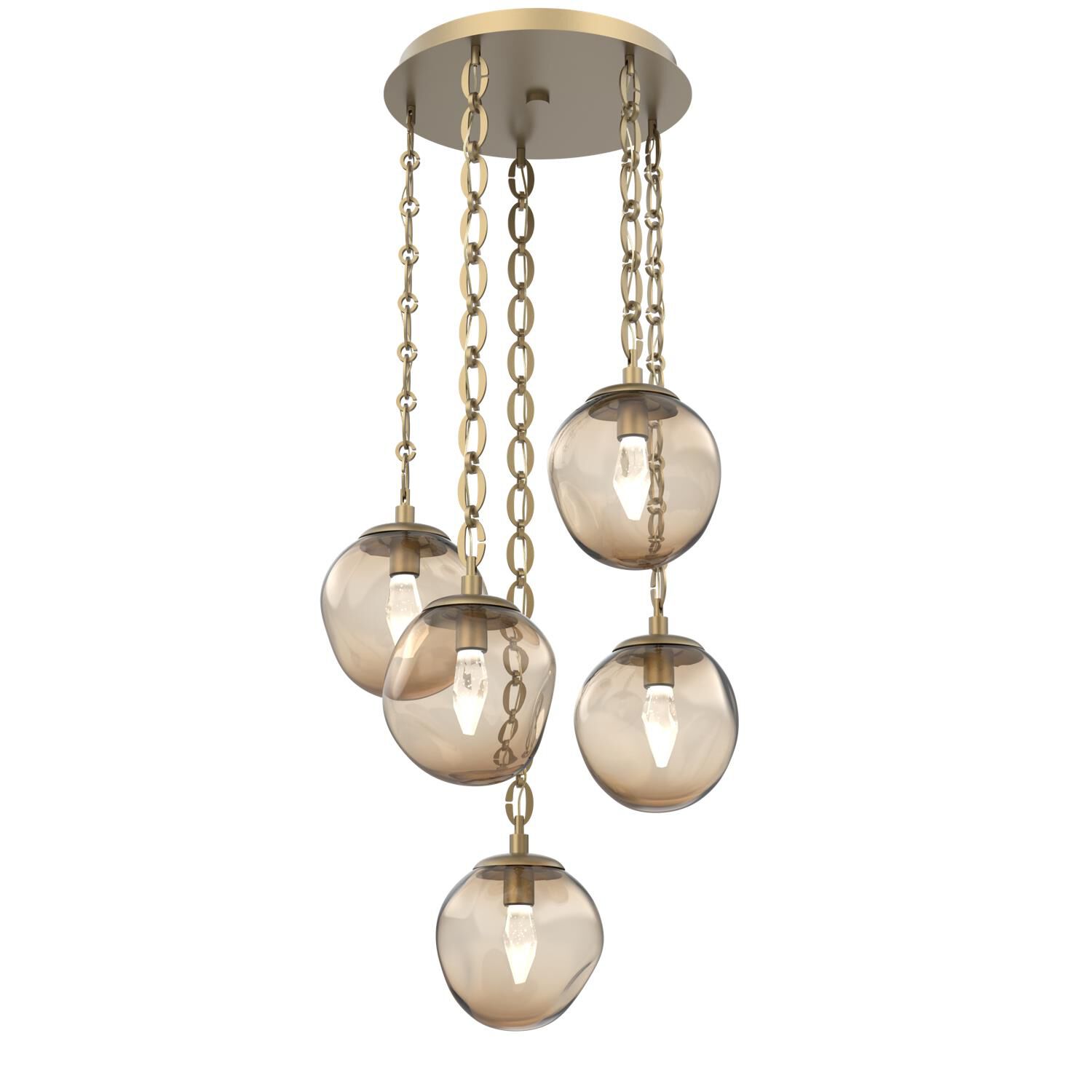 Levi Wilson Aster Led 24 Inch Multi Light Pendant by Hammerton Studio