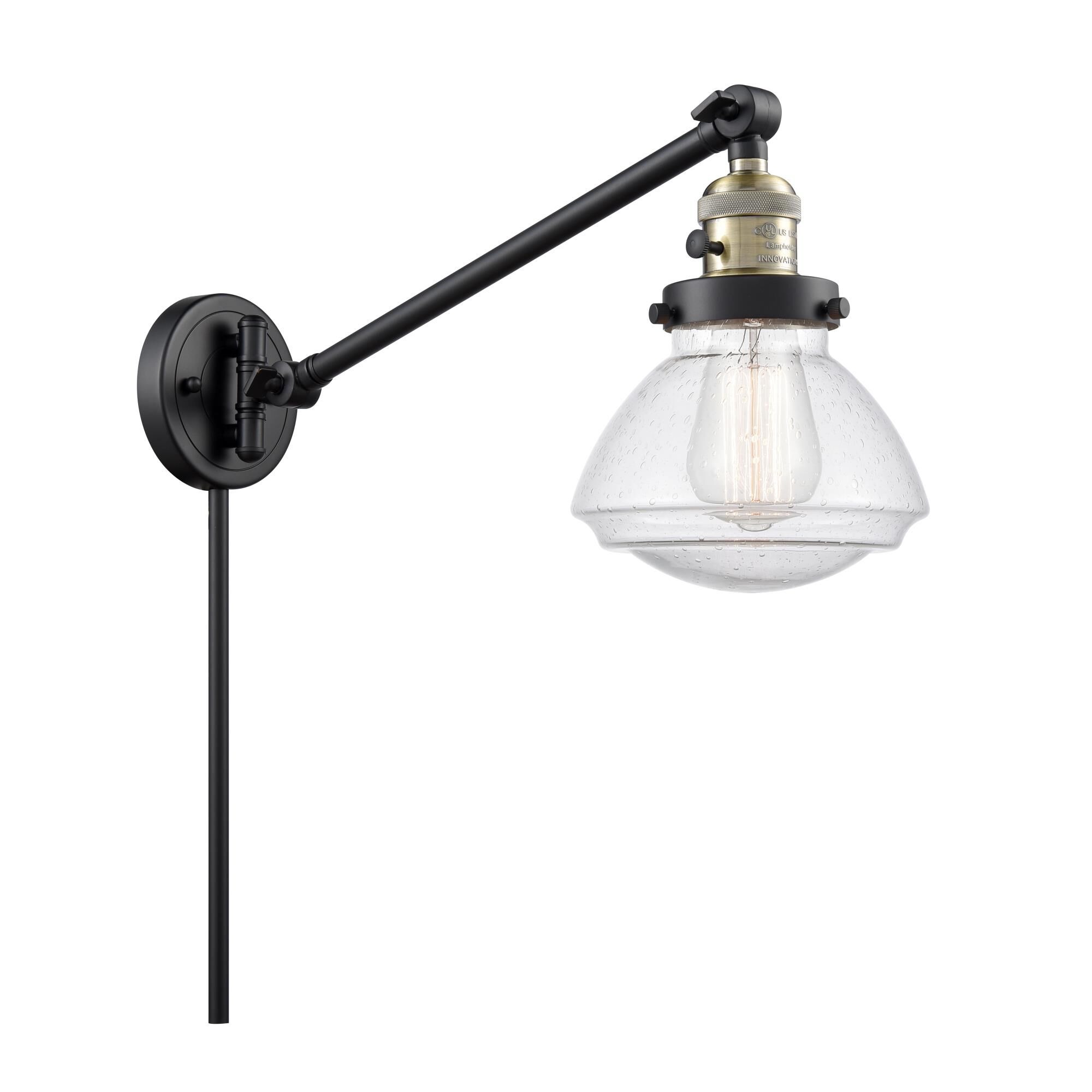 Bruno Marashlian Olean Wall Swing Lamp by Innovations Lighting