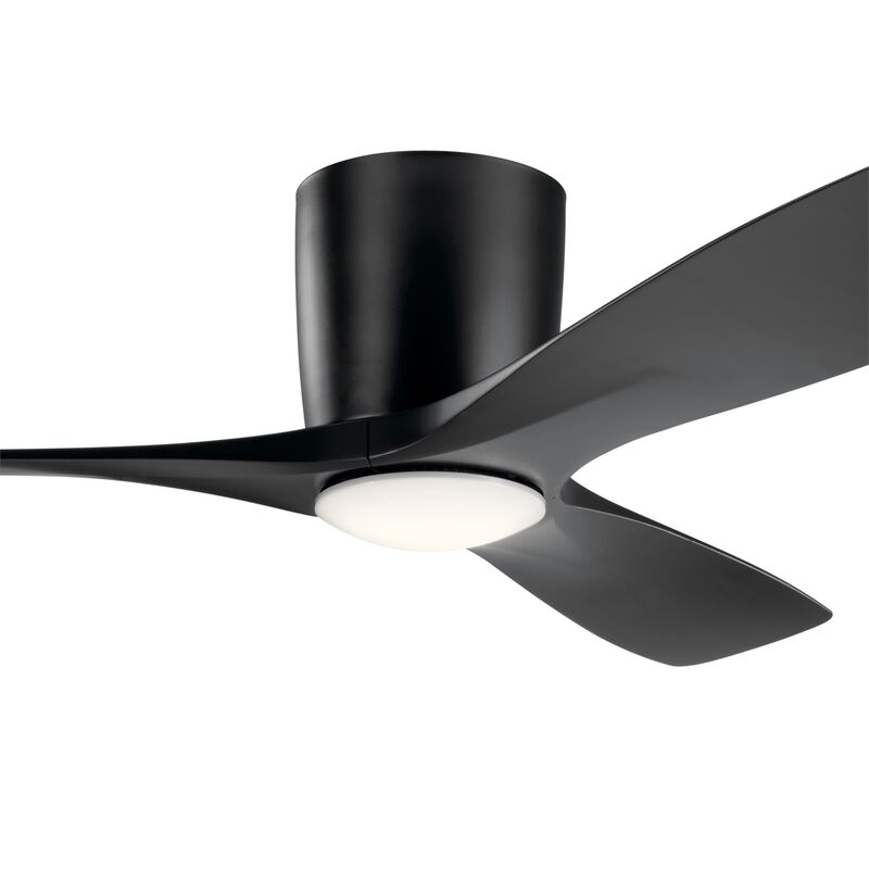 Volos 48 Inch Flush Mount Fan with Light Kit by Kichler