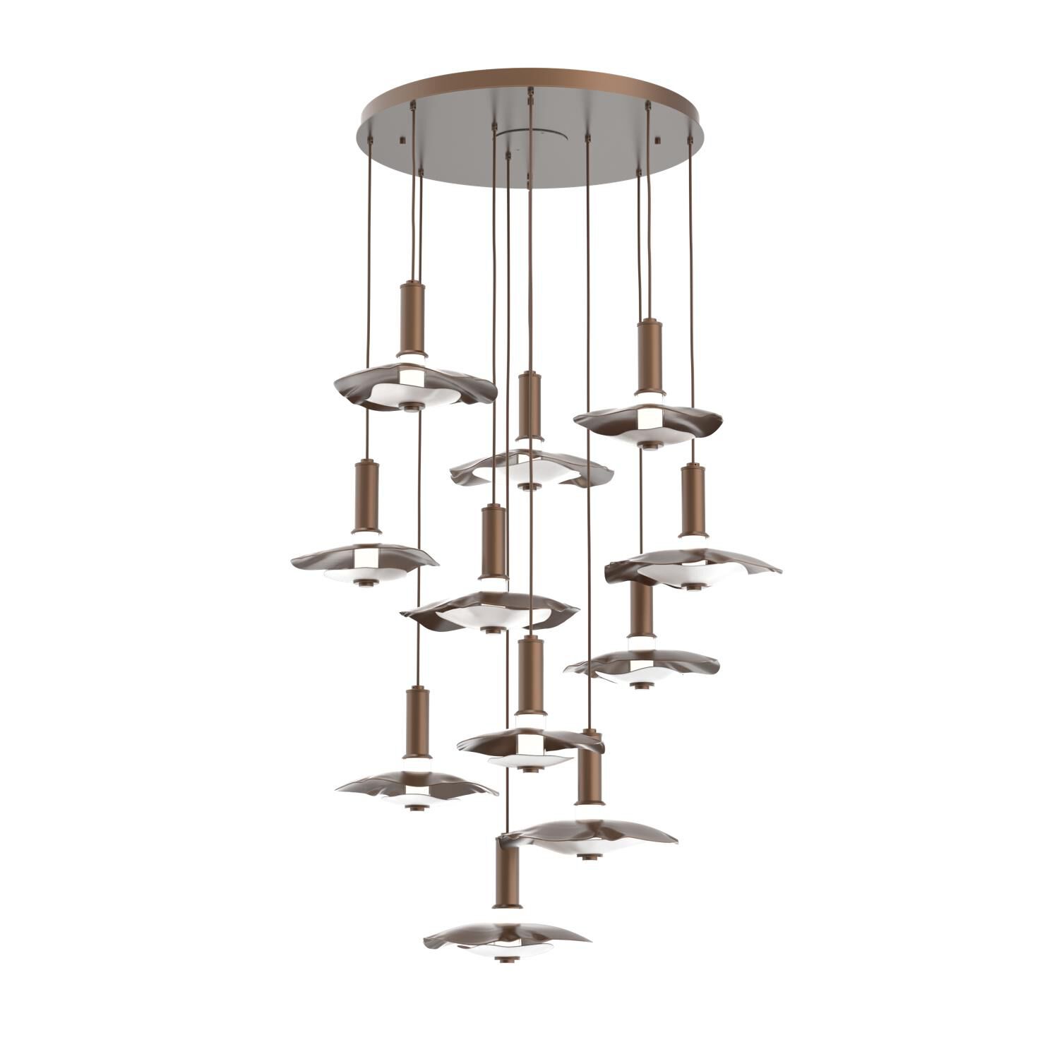 Levi Wilson Cumulus 44 Inch Multi Light Pendant by Hammerton Studio