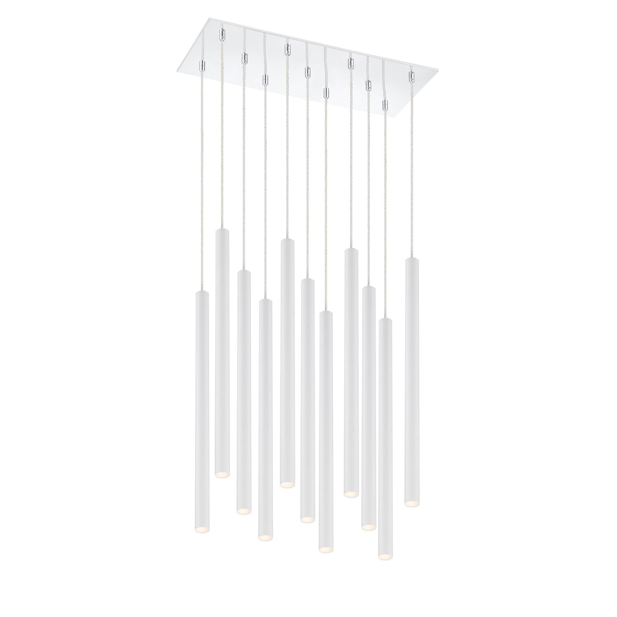Shown in Chrome finish and Steel glass and Steel shade