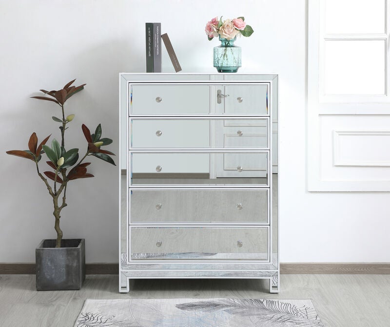 Reflexion Storage Cabinet by Elegant Decor
