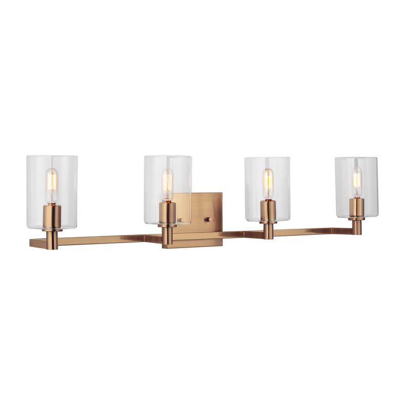 Sean Lavin Fullton 35 Inch 4 Light Bath Vanity Light by Visual Comfort Studio Collection