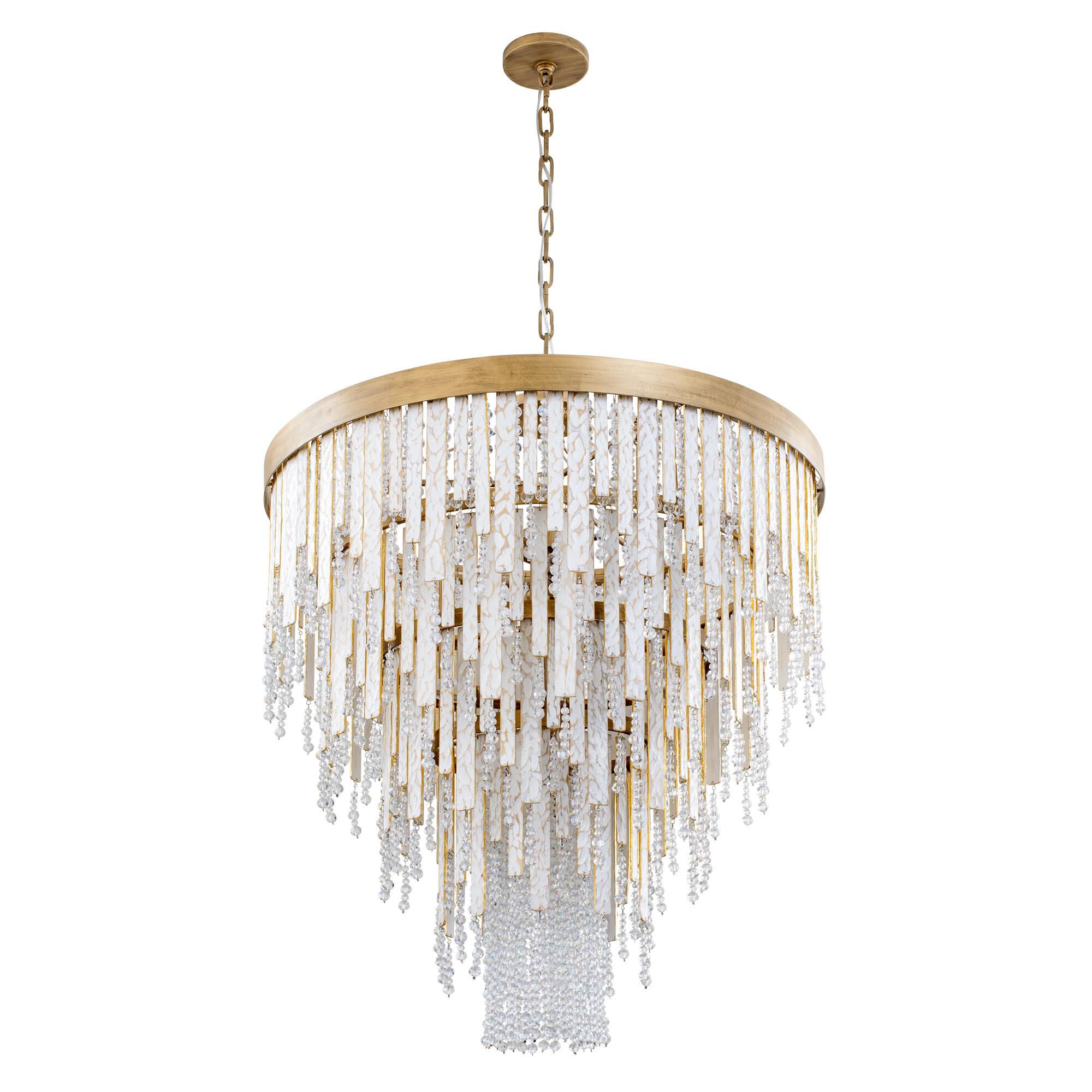 Lafayette 30 Inch 13 Light Chandelier by Varaluz