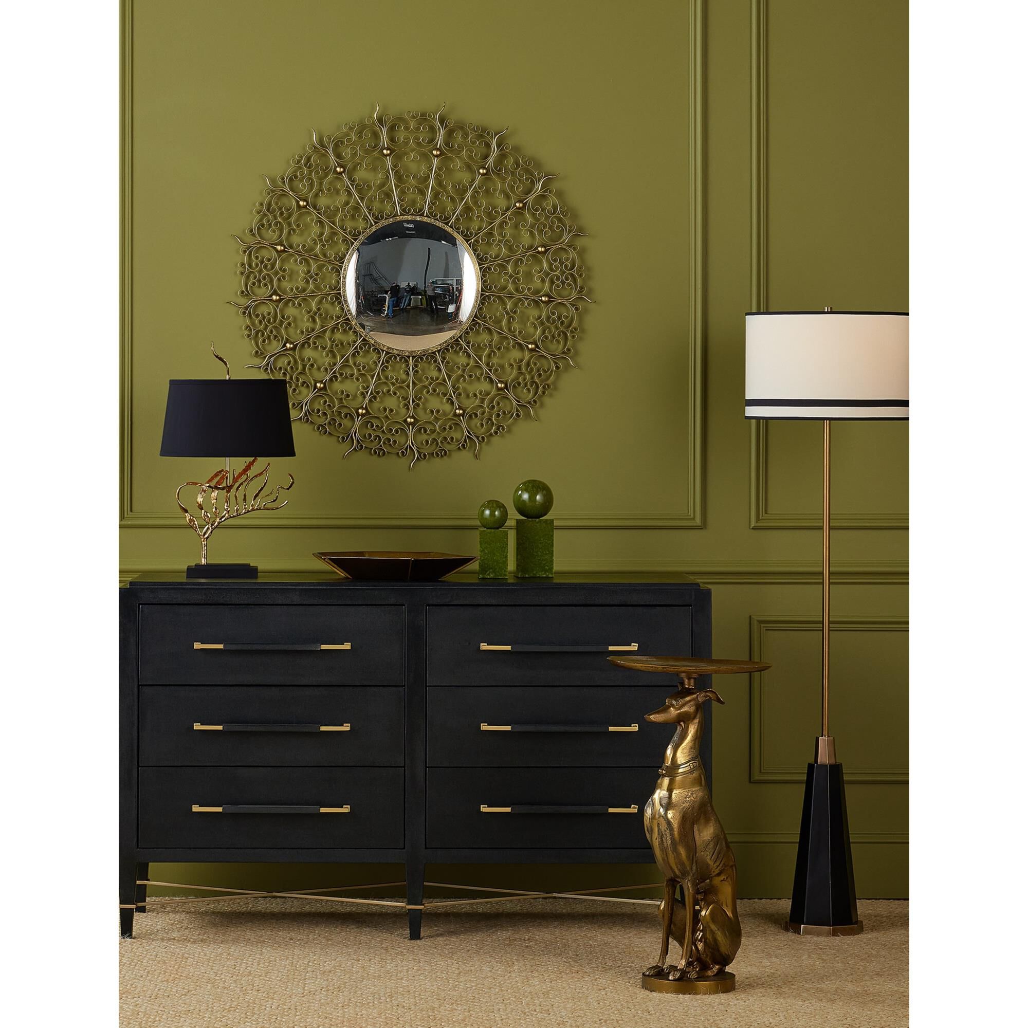 Shown in Green finish