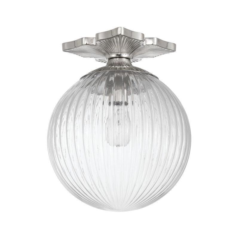 Orly 10 Inch Semi Flush Mount by Crystorama