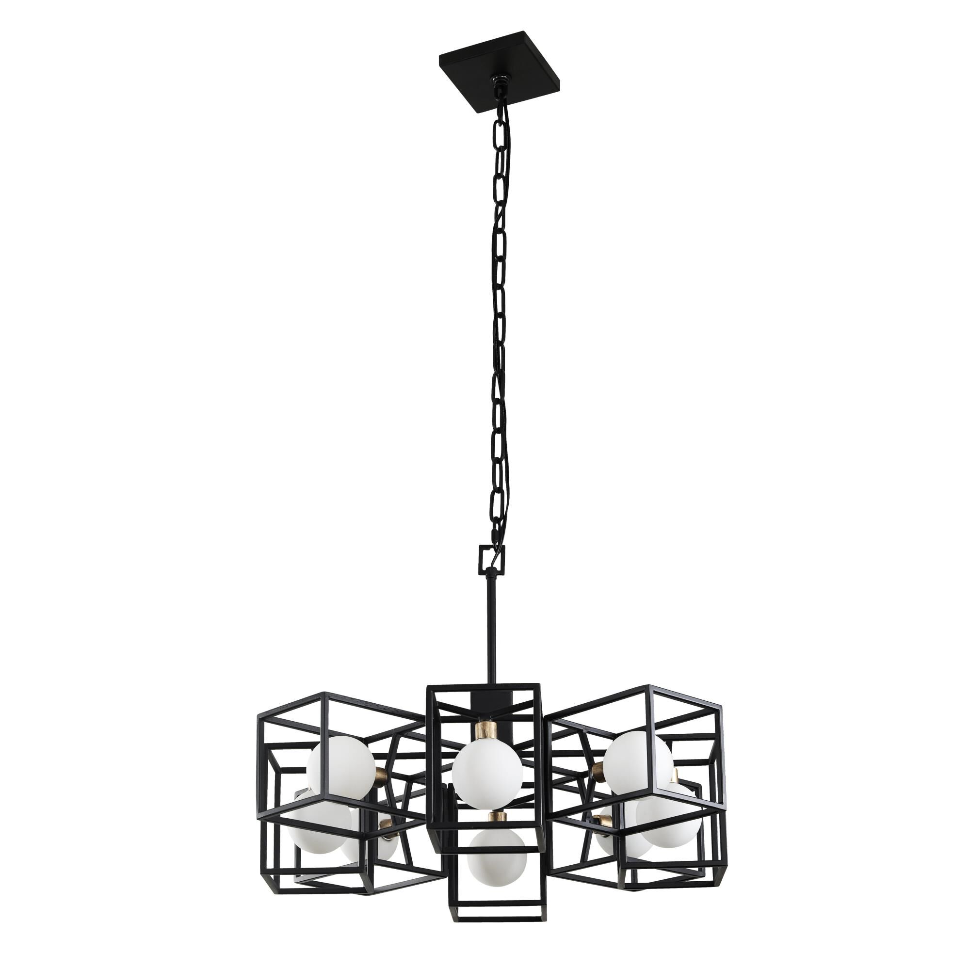 Plaza 8 Light LED Chandelier by Varaluz