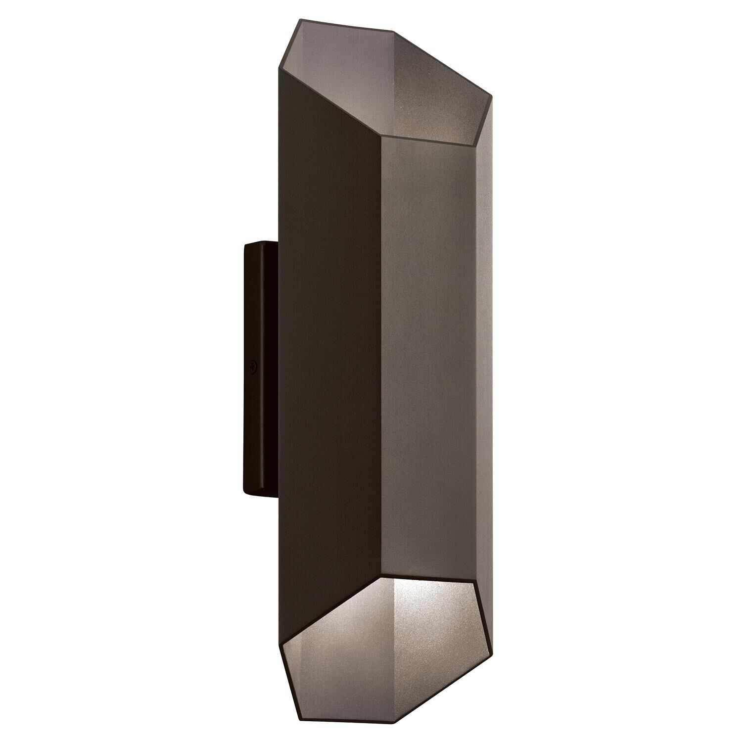 Shown in Textured Architectural Bronze finish