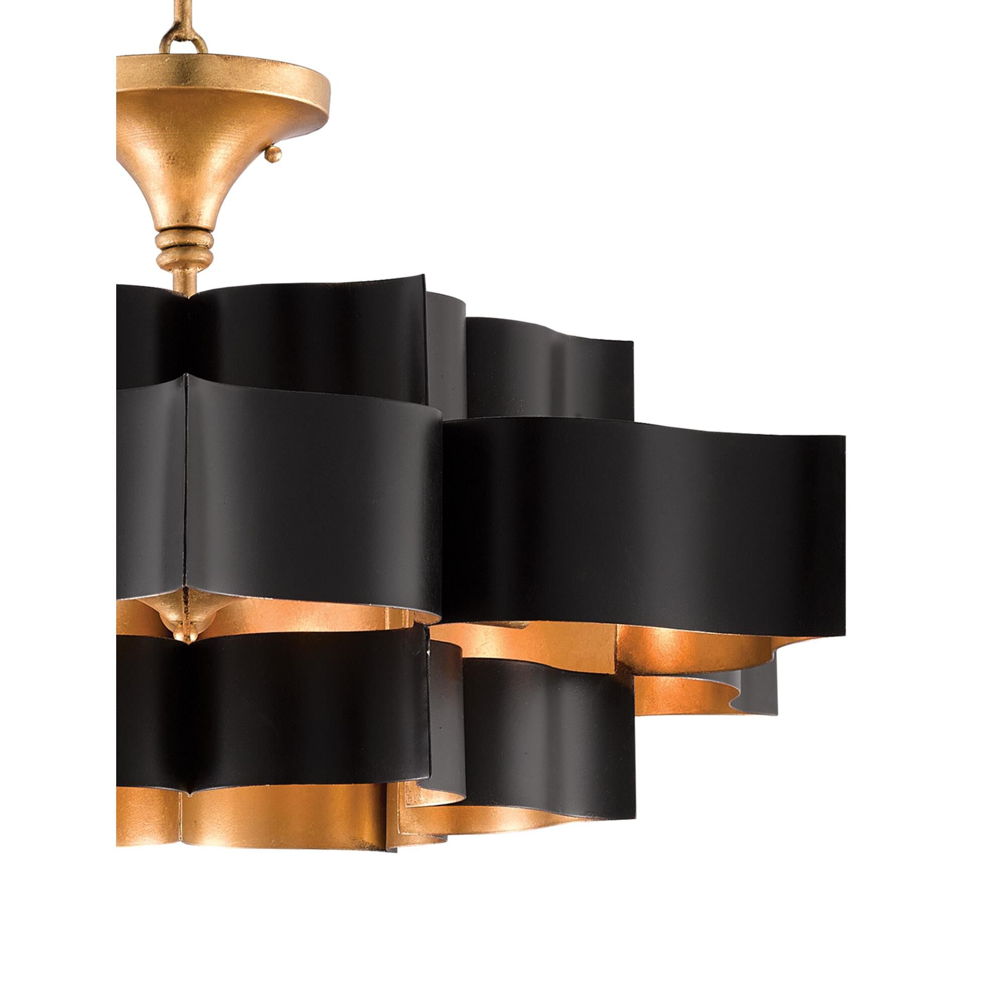 Grand Lotus Large Pendant by Currey and Company