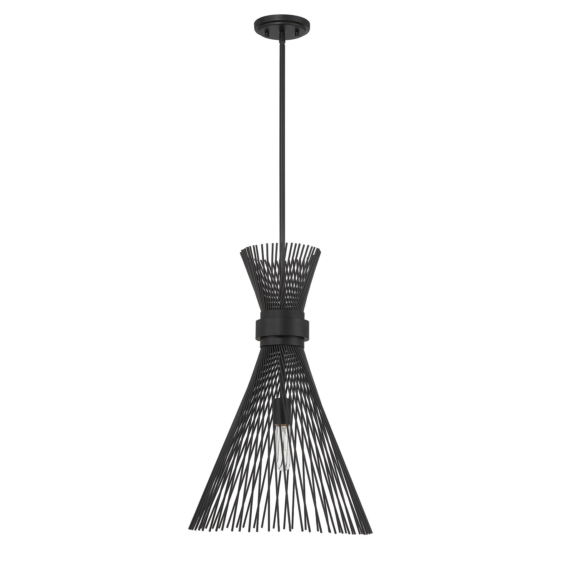 Longfellow 16 Inch Large Pendant by Savoy House