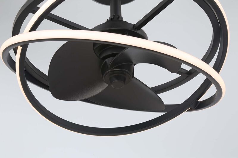 Cirro 20 Inch Chandelier Ceiling Fan with Light Kit by Hunter Fan