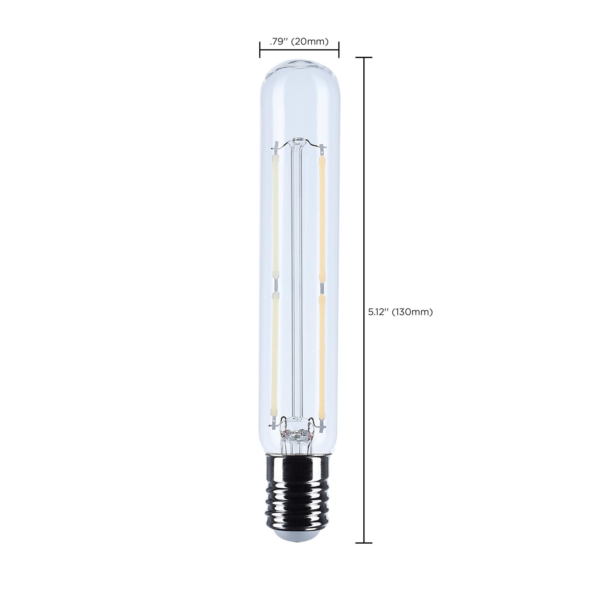 Dimmable 4 Watt 5000K T6 LED Light Bulb by Satco