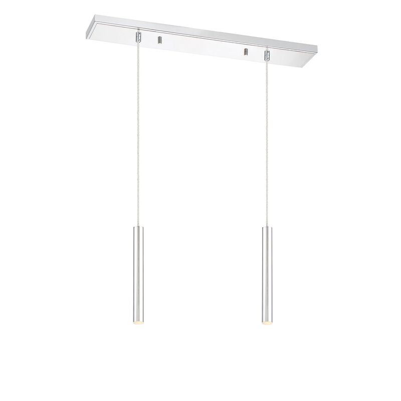 Forest 30 Inch 2 Light LED Linear Suspension Light by Z-Lite