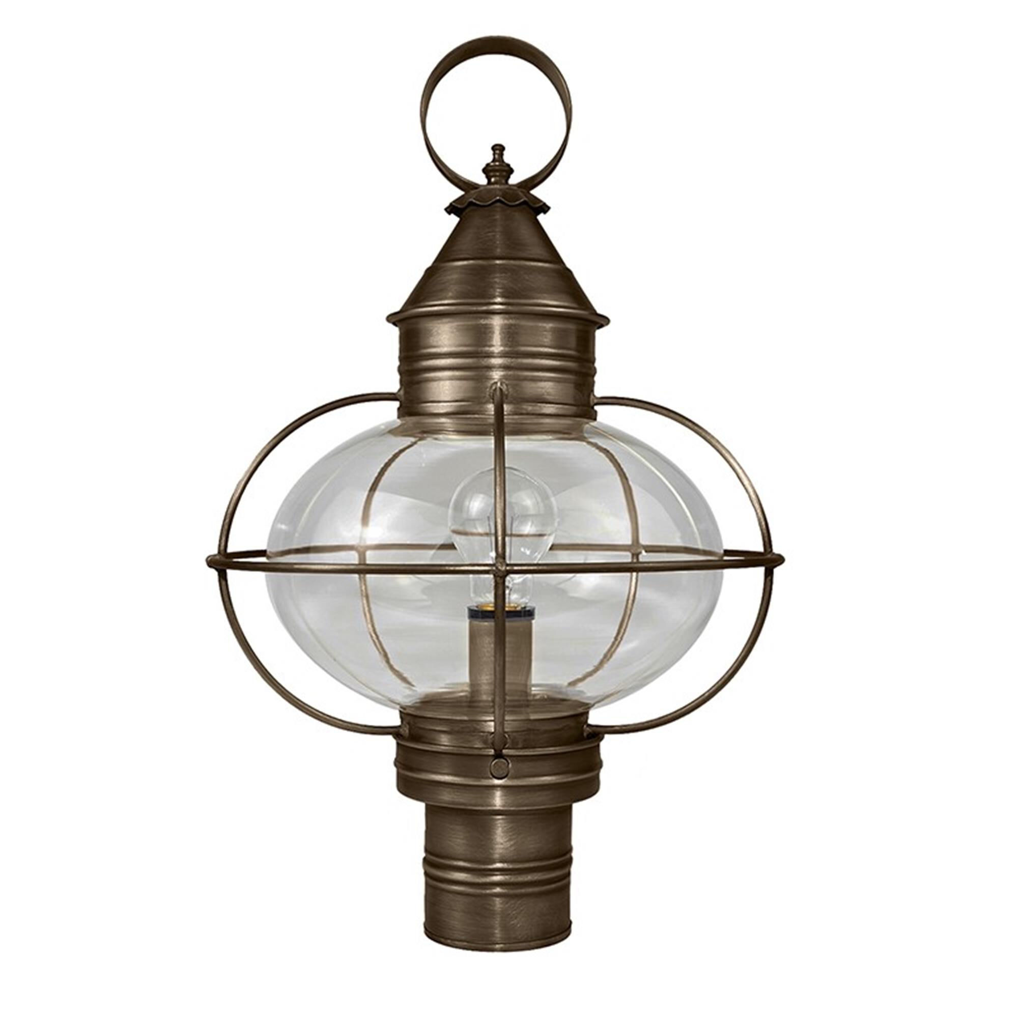 Onion 20 Inch 1 Light Outdoor Post Lamp,