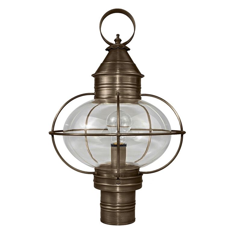 Onion 20 Inch 1 Light Outdoor Post Lamp by Northeast Lantern
