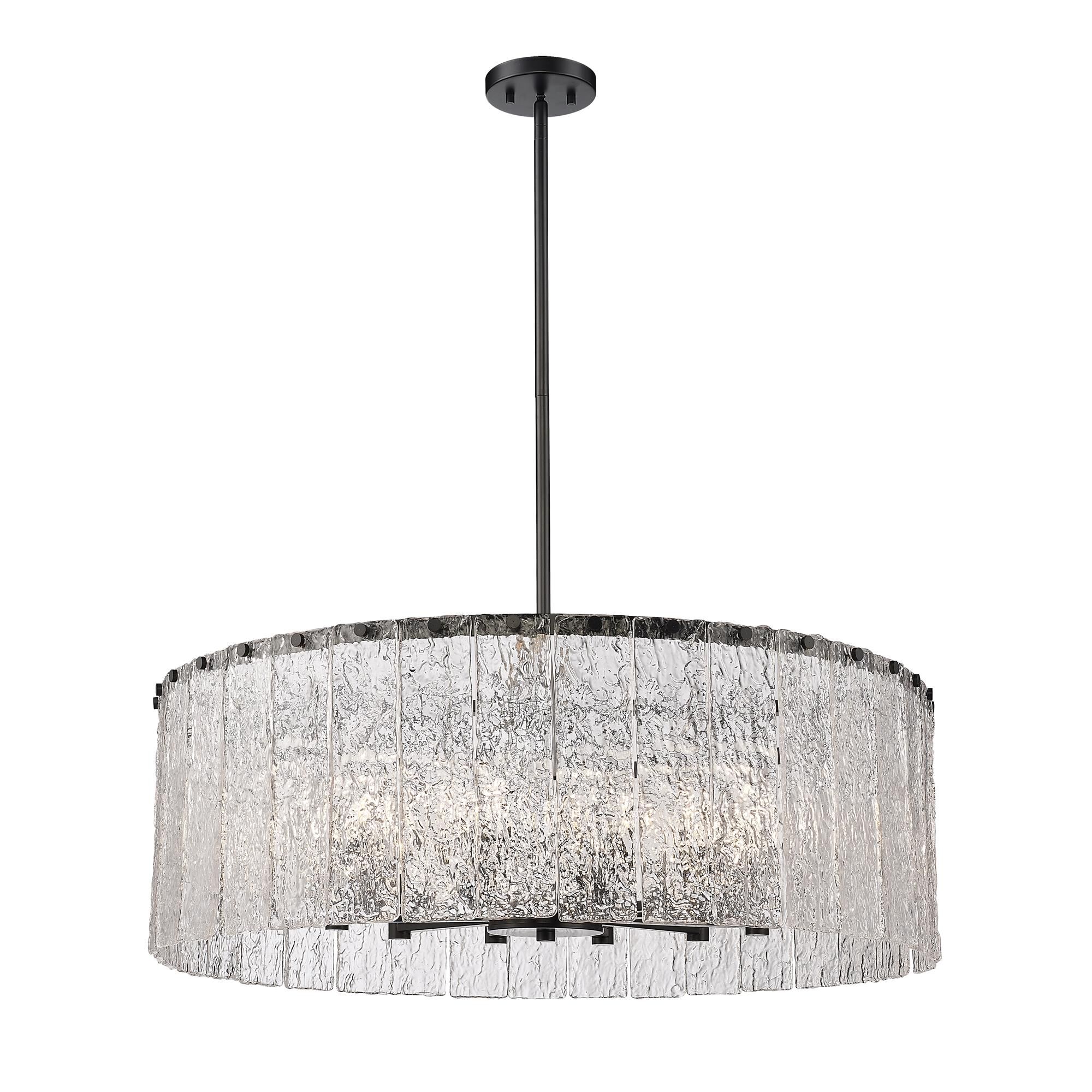 Glacier 32 Inch 12 Light Chandelier by Z-Lite