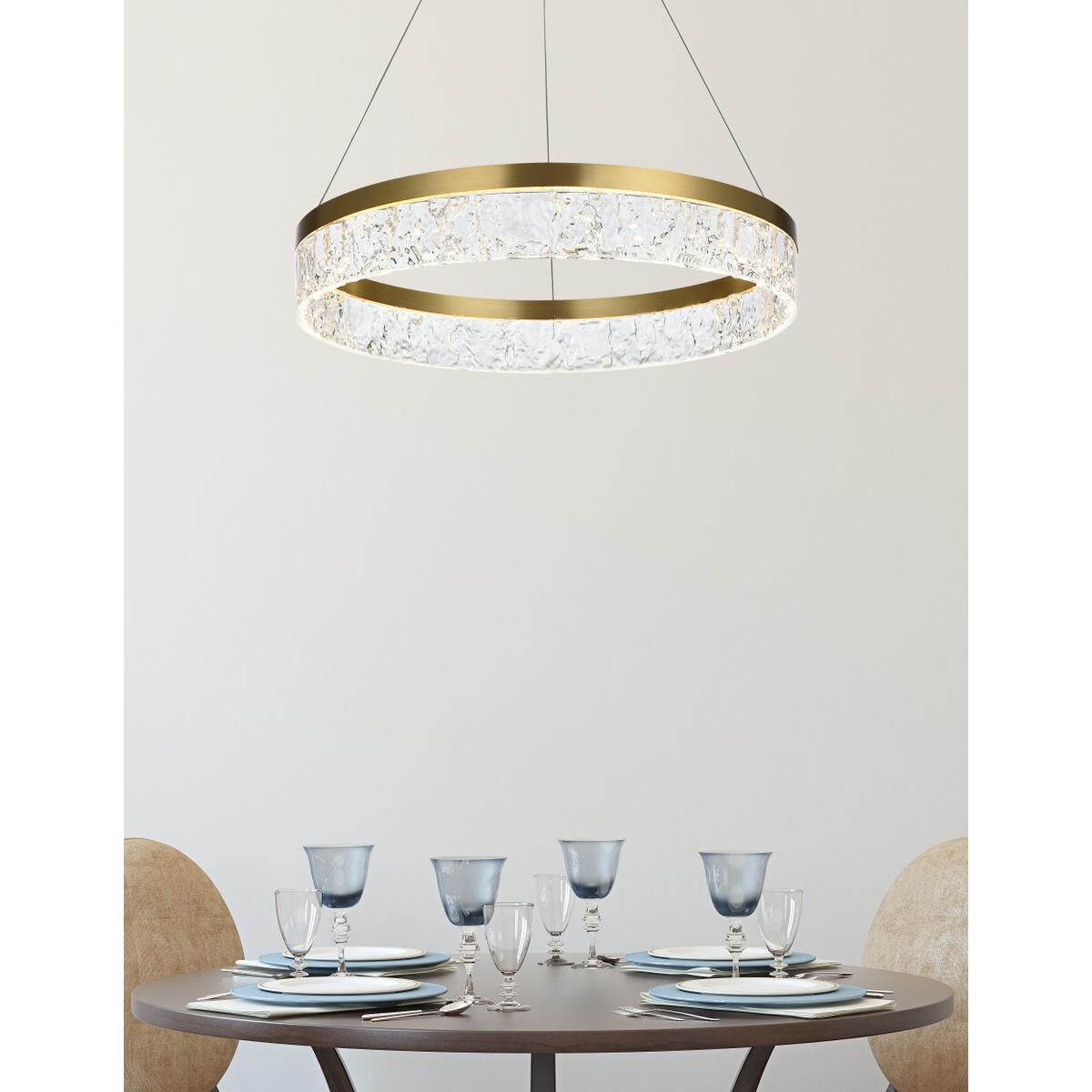 Shown in Satin Gold finish