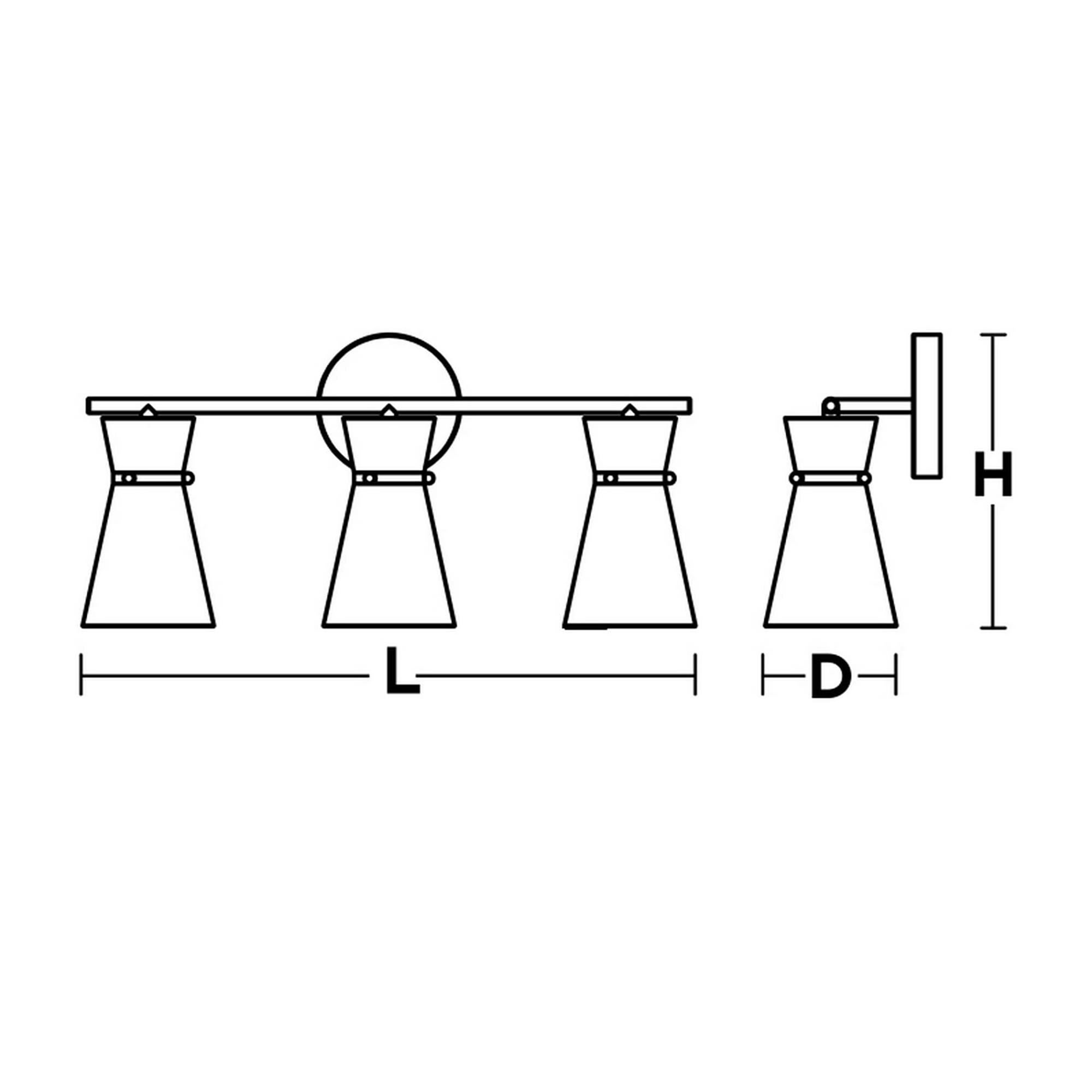 Amanda 6 Inch Bath Vanity Light by AFX Lighting