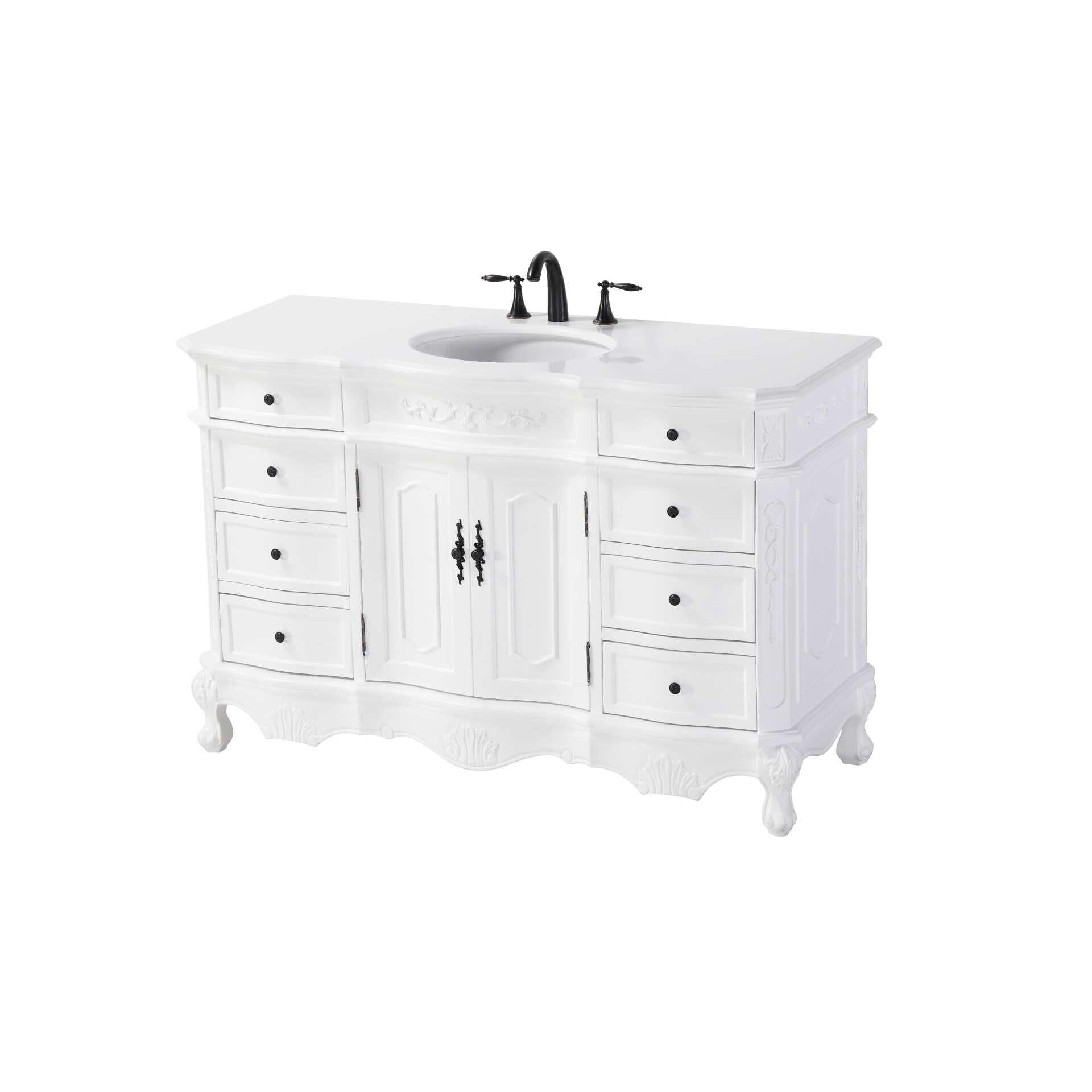 Danville 54 Inch Bath Vanity by Elegant Decor