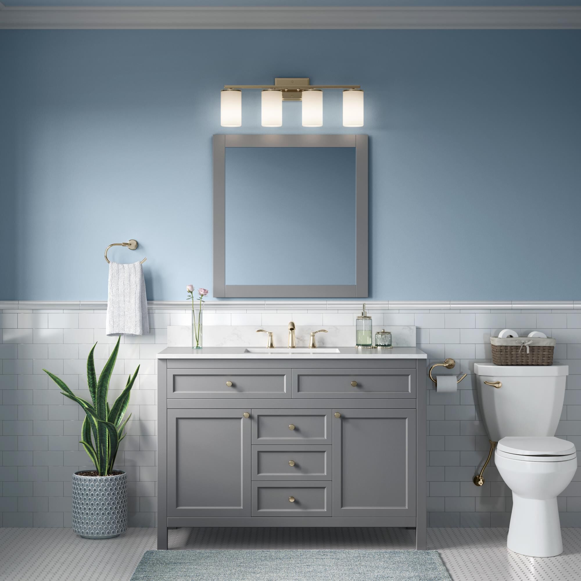 Verlana 28 Inch Bath Vanity Light by Millenium Lighting