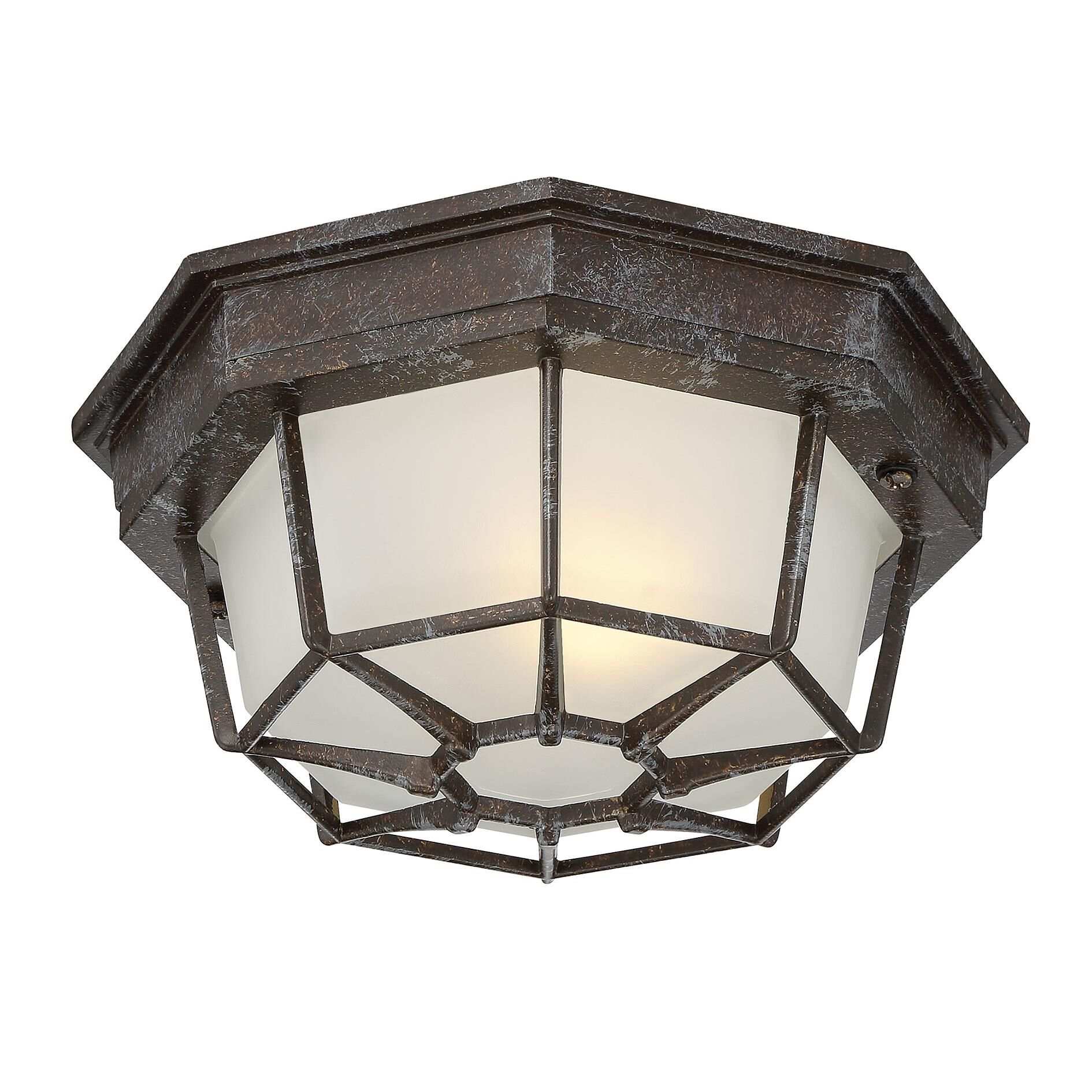 Savoy House Exterior Collections 9 Inch Outdoor Flush Mount