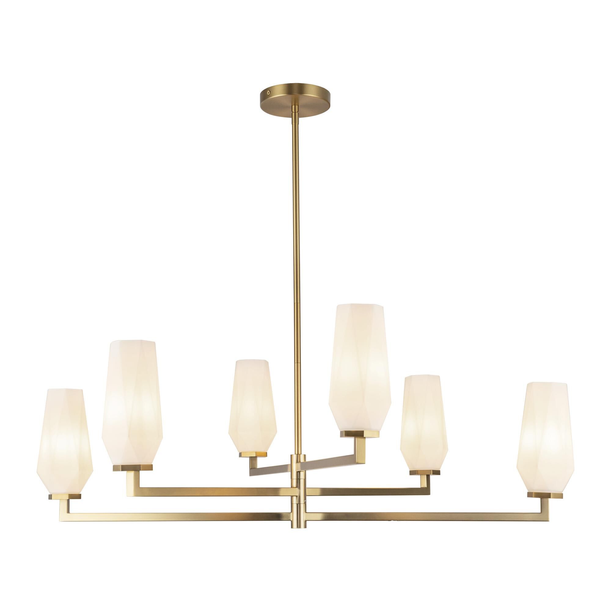 Krysta 35 Inch Chandelier by Alora Mood