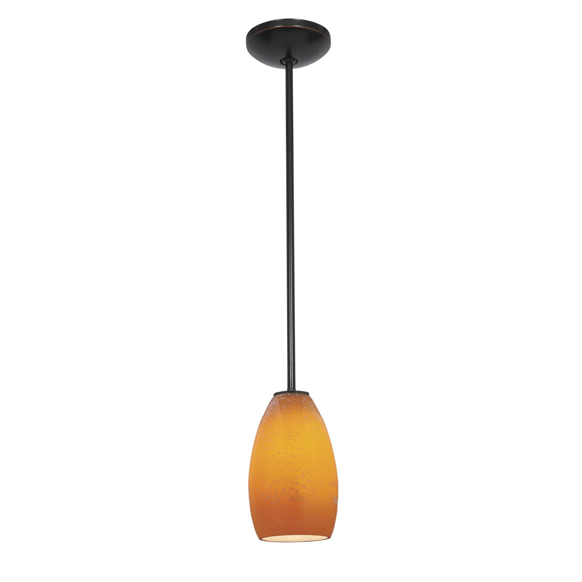 Champagne 9 Inch Mini Pendant by Access Lighting