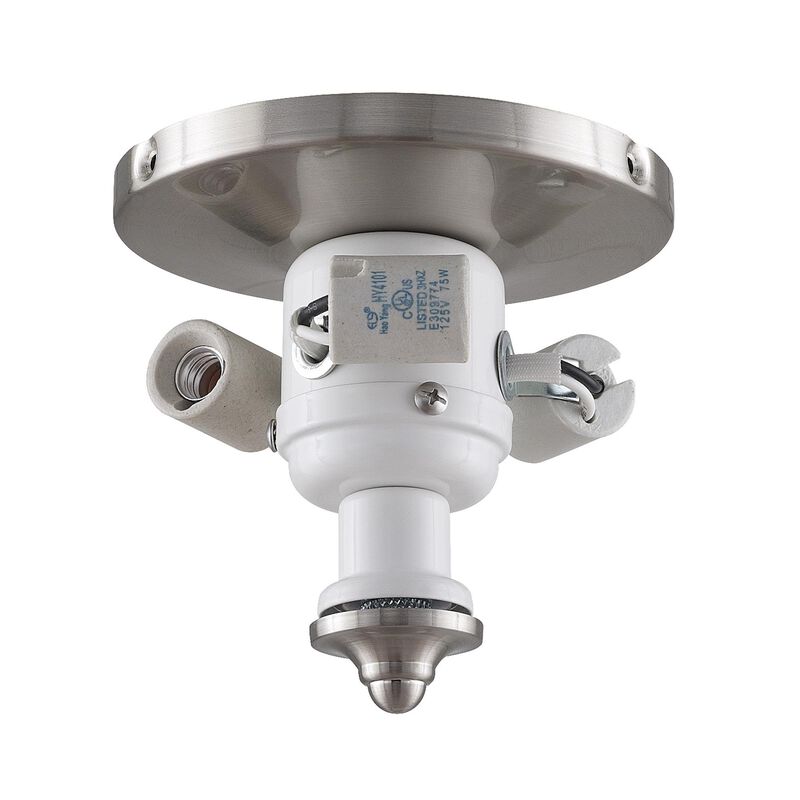 8 Inch Tall 3 Light Fan Light Kit by Fanimation