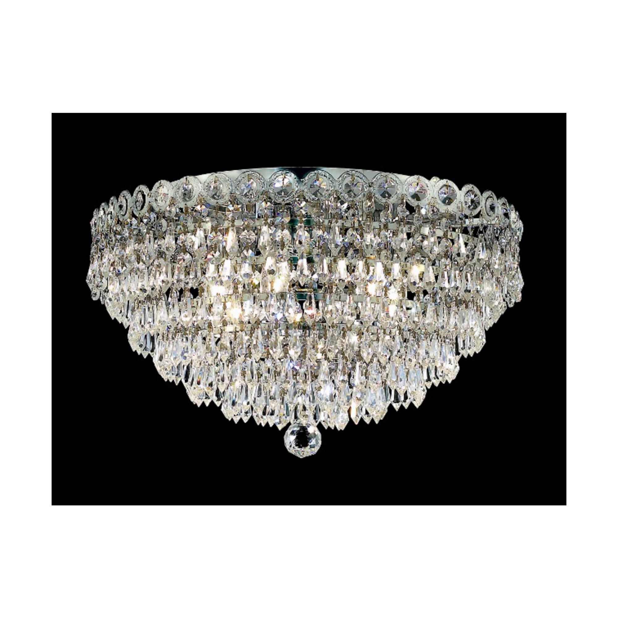 Century 14 Inch 4 Light Flush Mount by Elegant Lighting