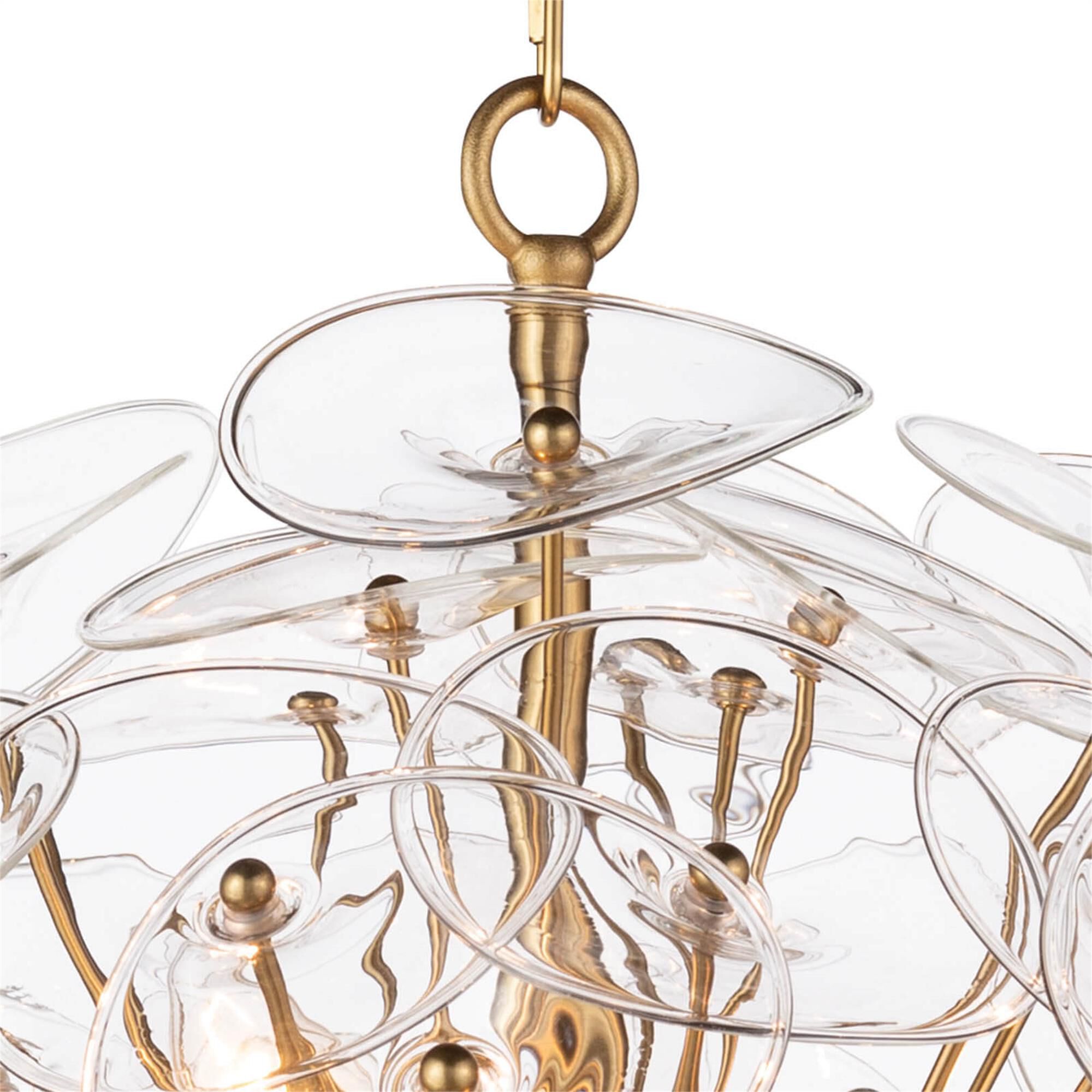 Shown in Natural Brass finish