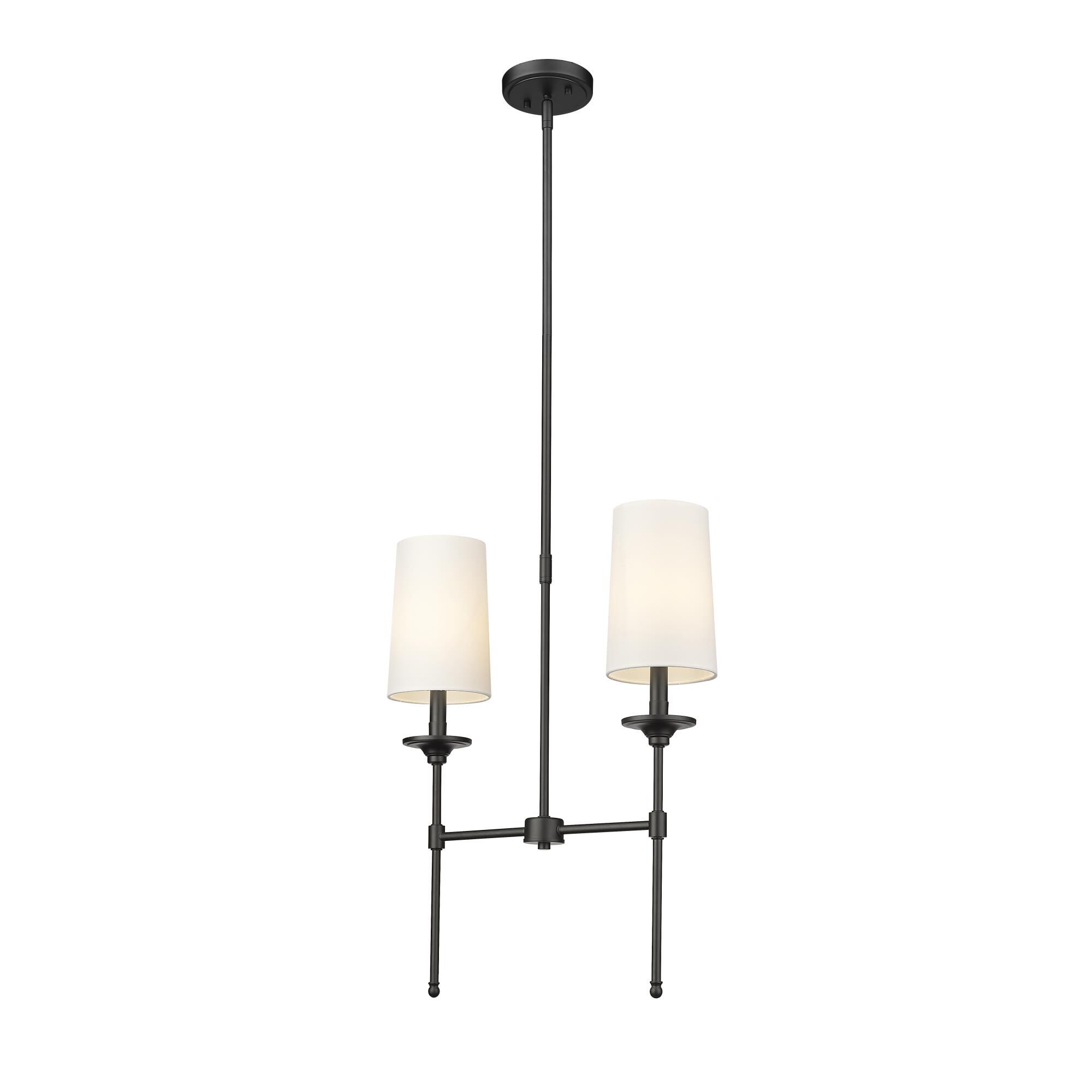 Shown in Matte Black finish and Cloth Cover glass and Cloth Cover shade