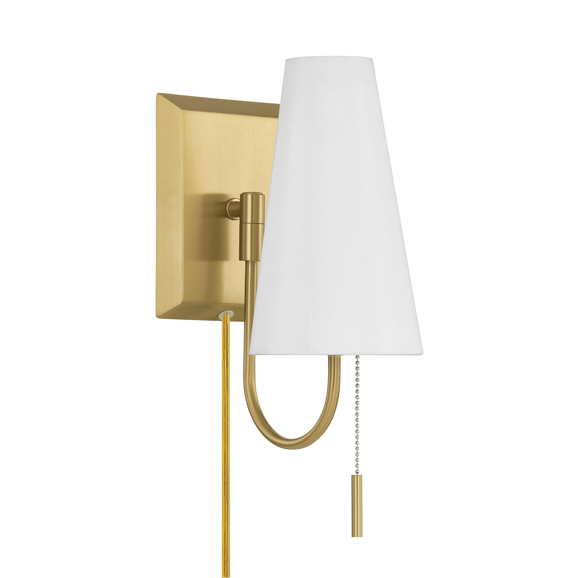 Shown in Warm Brass finish