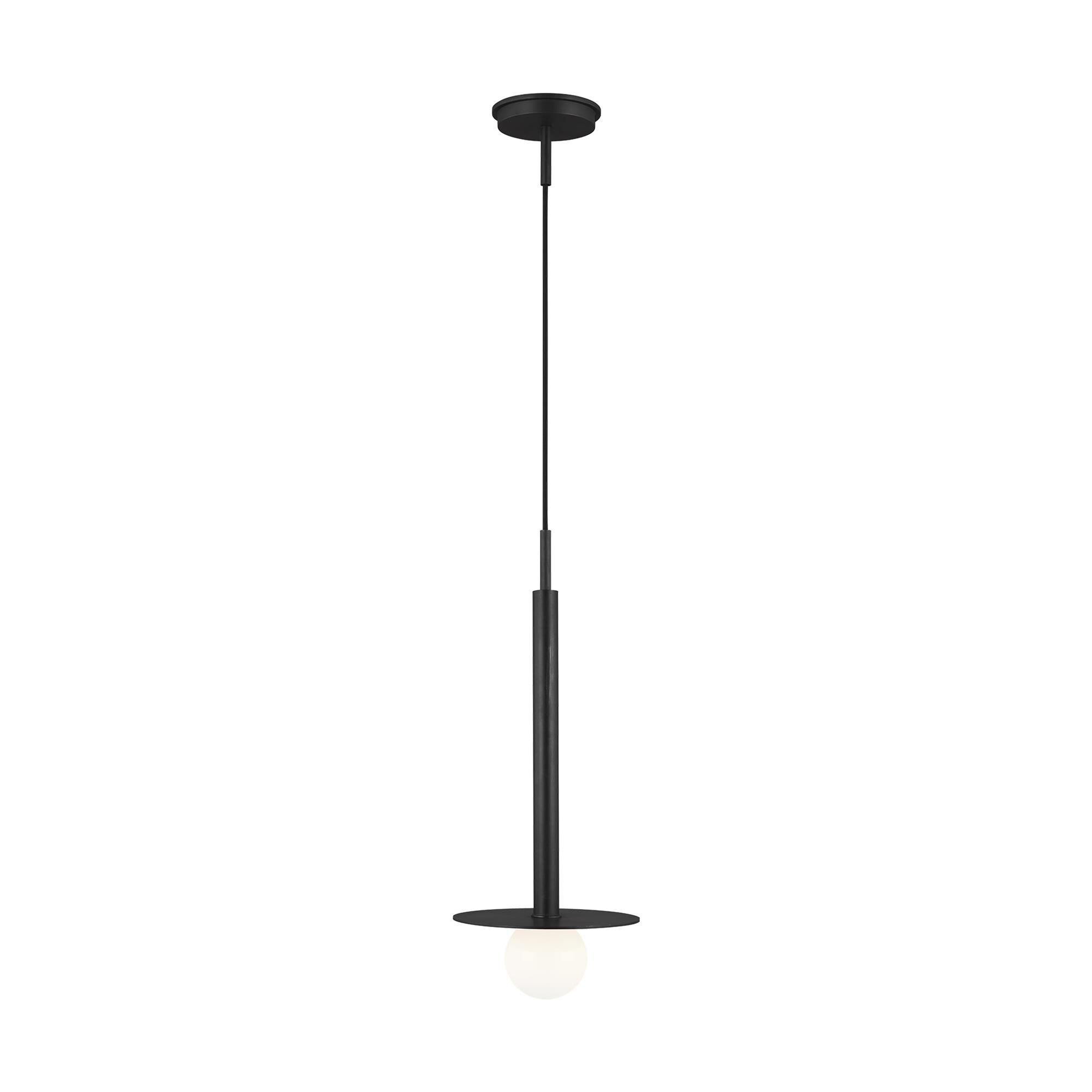 Shown in Midnight Black finish and Milk Whitesteel glass