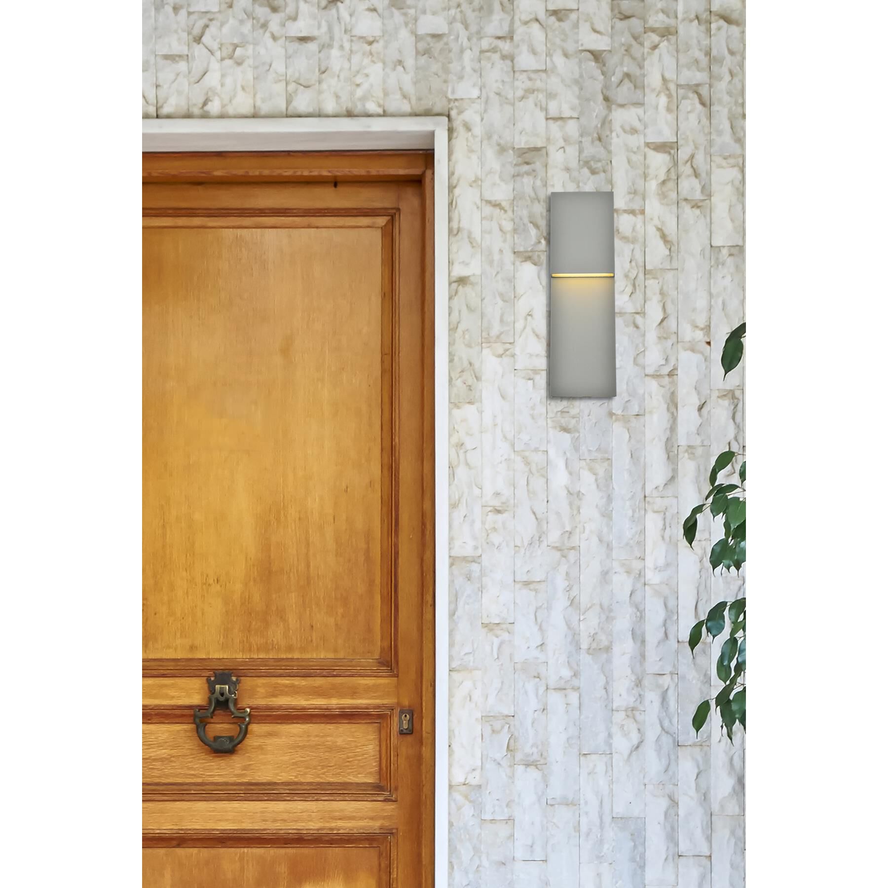 Elegant Lighting Raine 16 Inch Tall LED Outdoor Wall Light