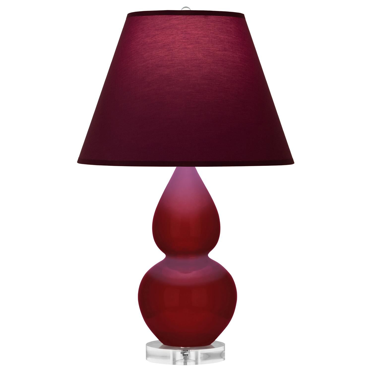 Small Double Gourd 23 Inch Table Lamp by Robert Abbey