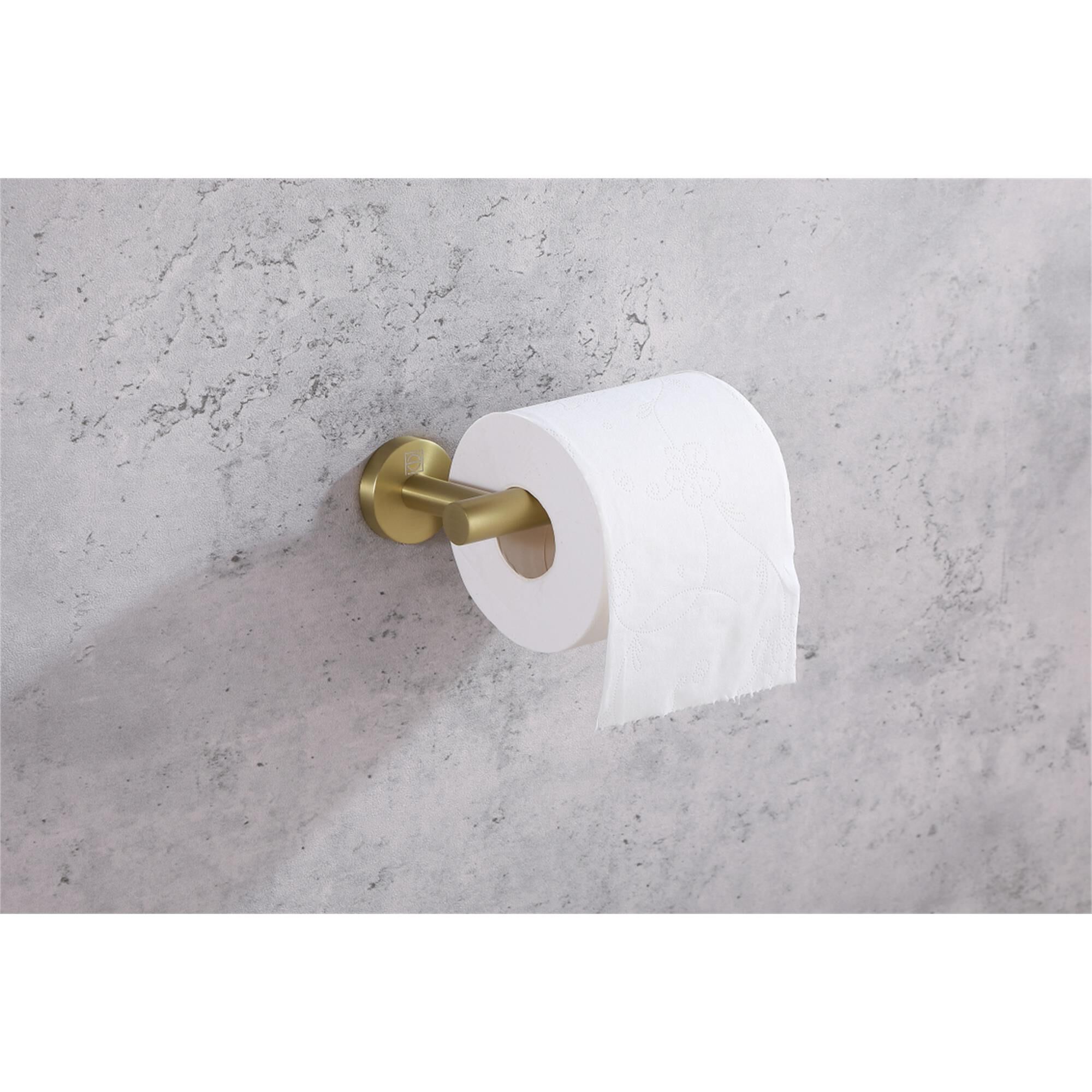 Shown in Brushed Gold finish