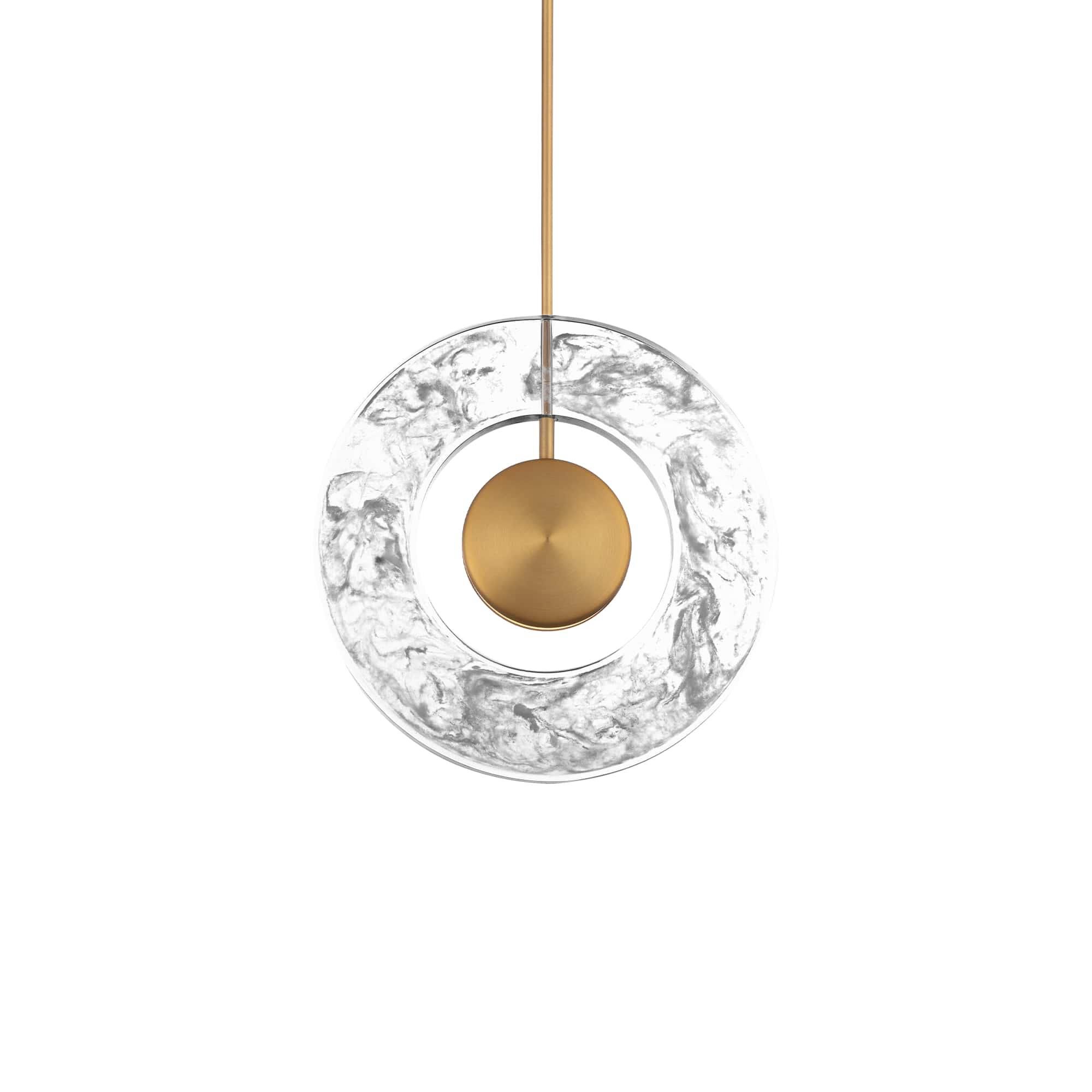 Shown in Aged Brass finish