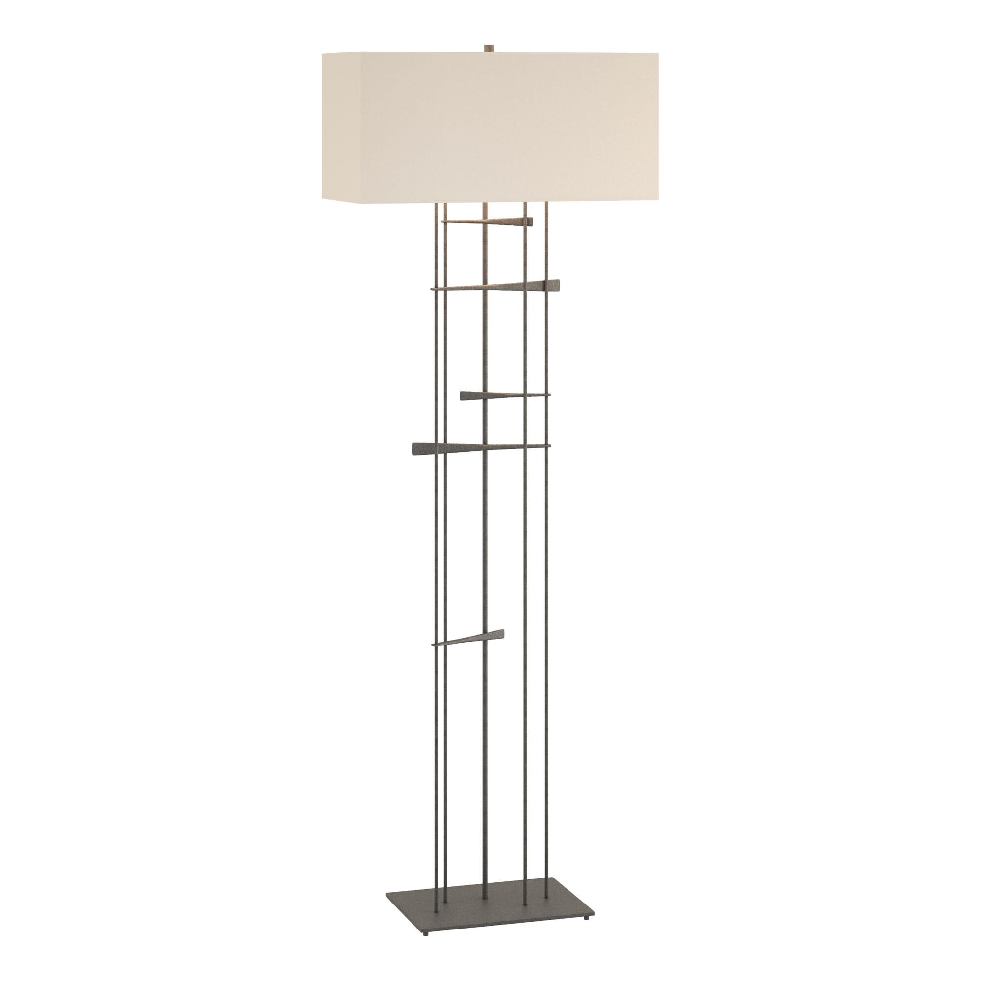 Shown in Natural Iron finish and Flax shade